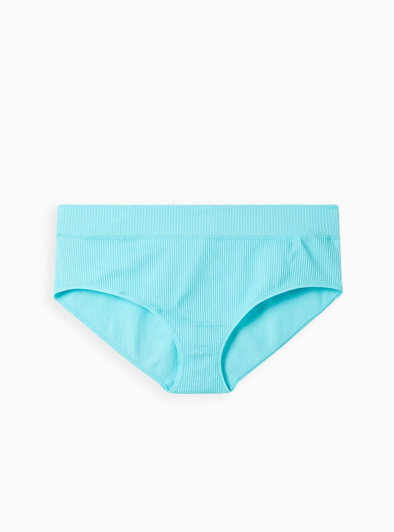 Plus Size - Cotton Mid-Rise Thong Logo Placket Panty - Torrid