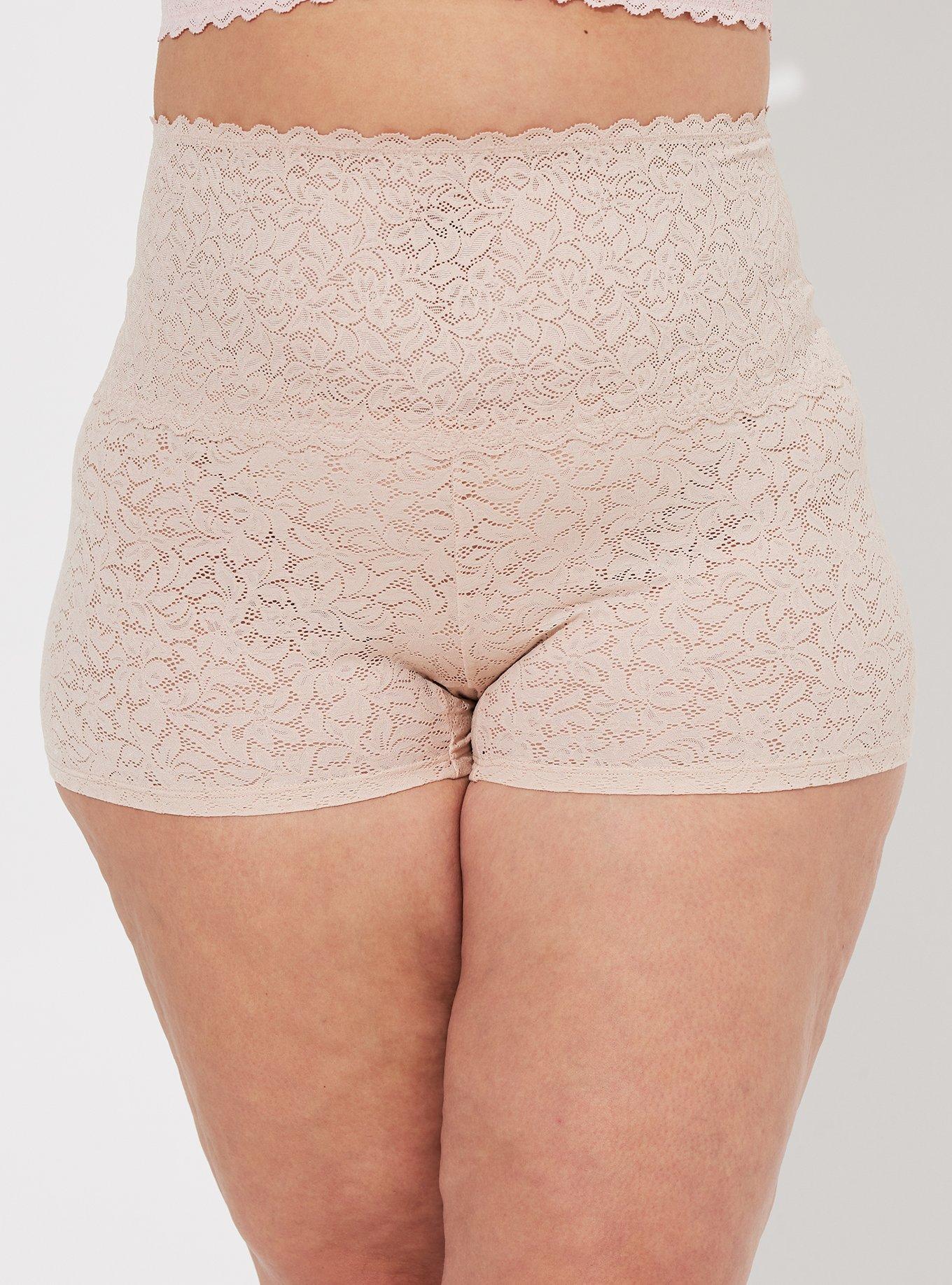 Womens Stretch Lace Panty Soft Booty Shorts Underwear One Size