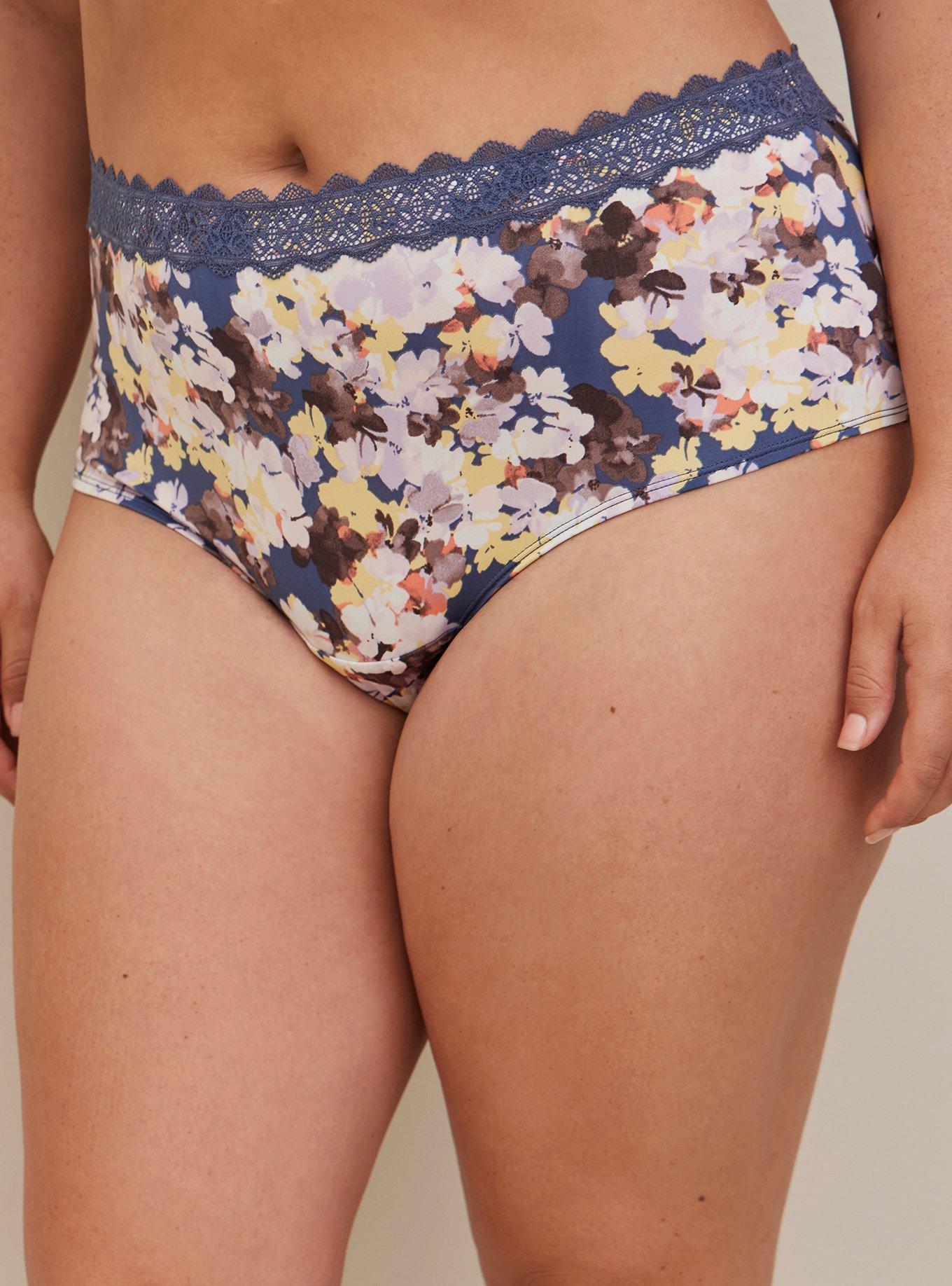 Zip-Front Cheeky Brief Panty