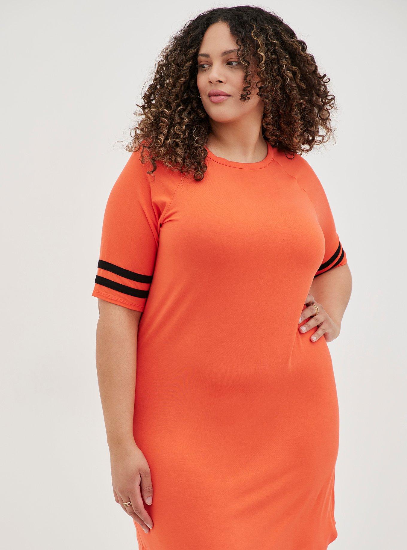 Torrid shop orange dress