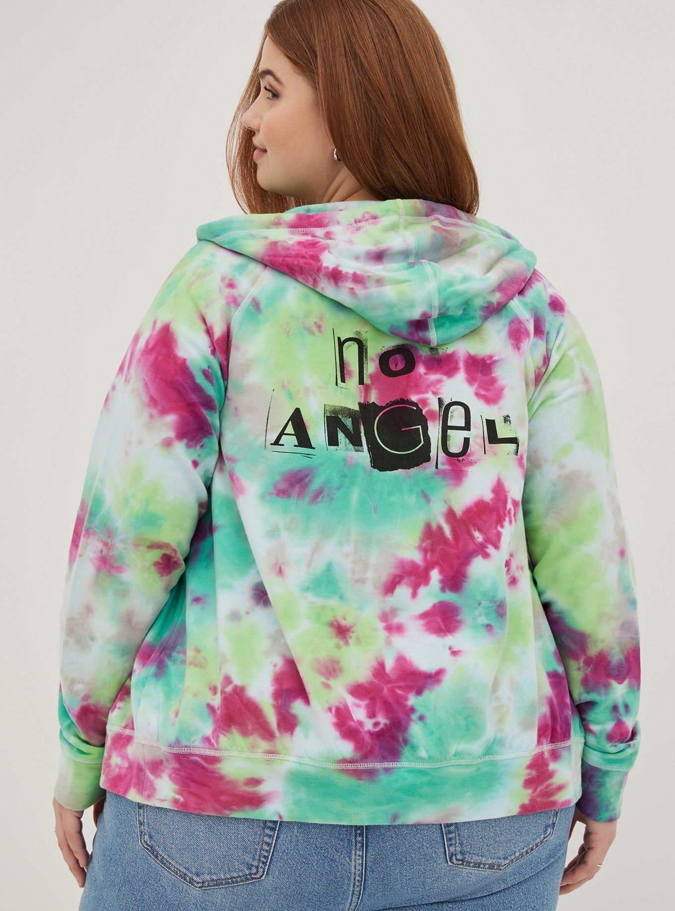 TORRID TIE DYE ZIP SWEATSHIRT HOODIE order