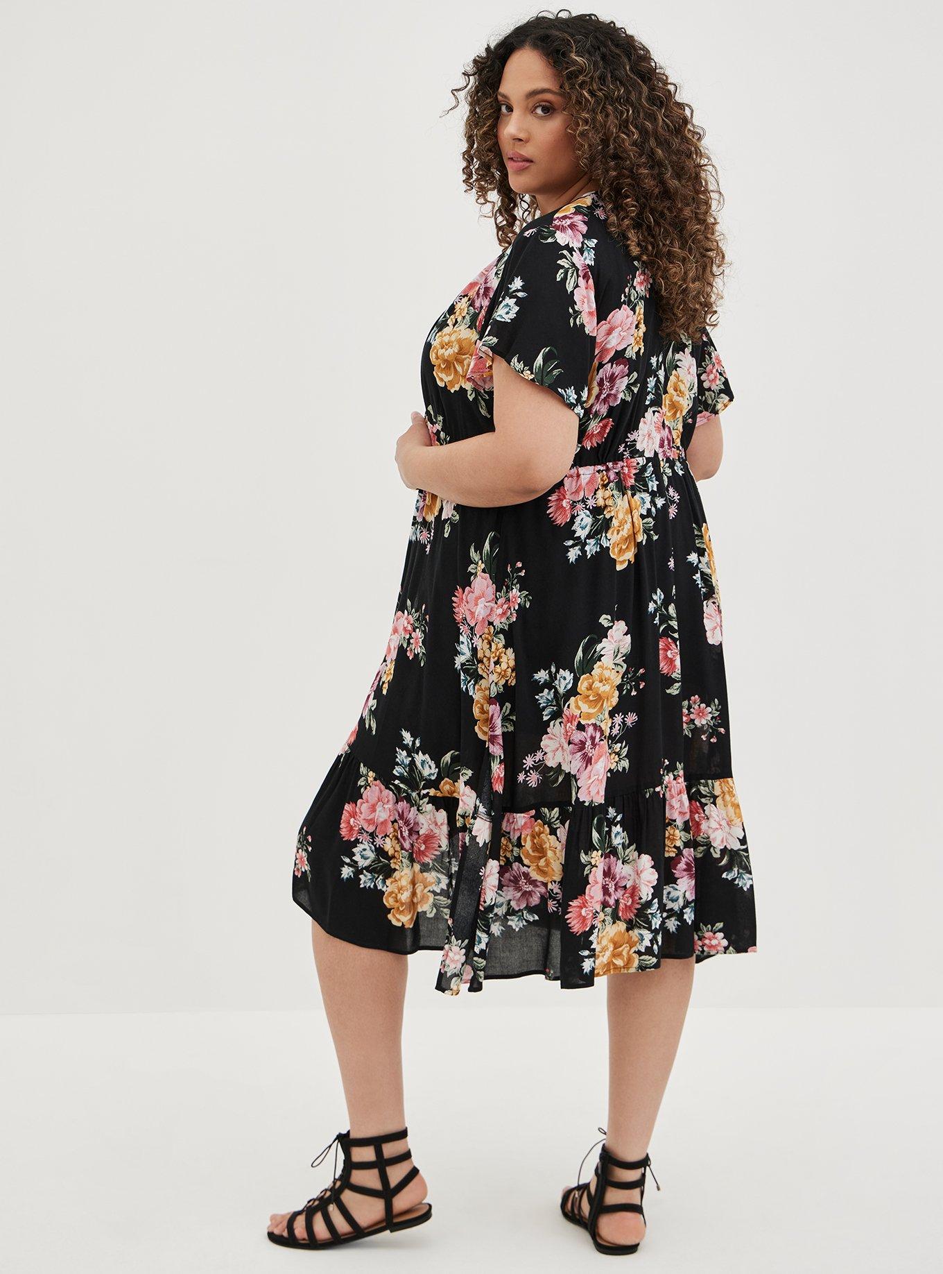 Torrid hotsell kimono dress