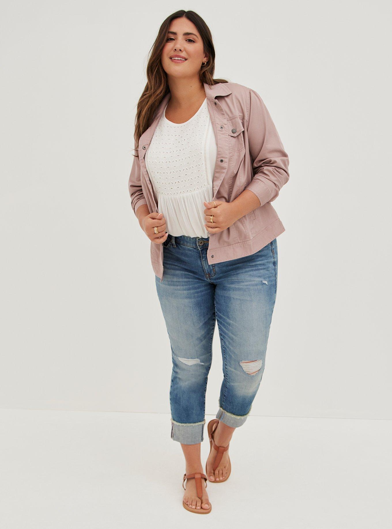 Torrid pink hot sale jacket