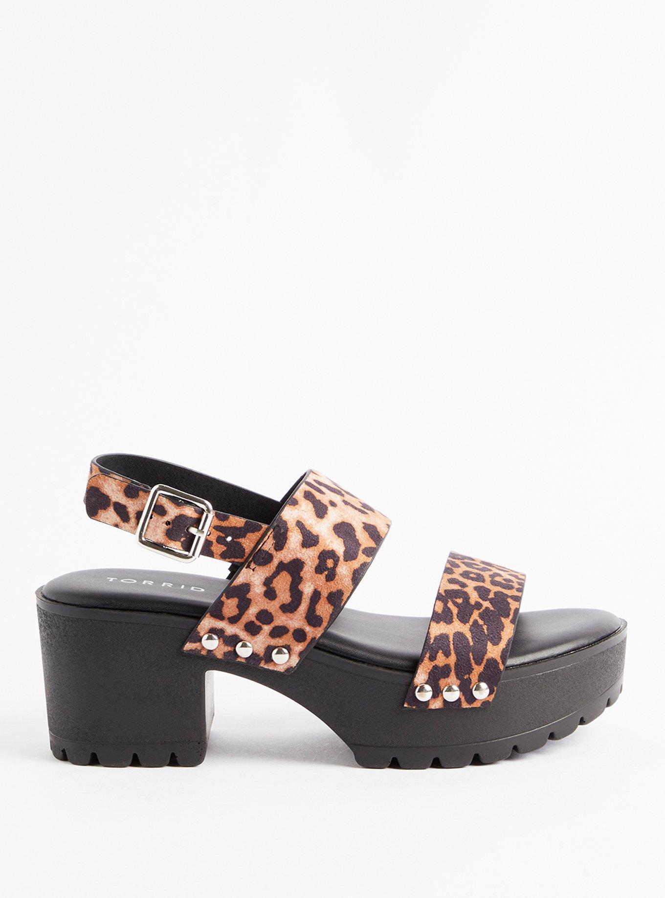 Plus Size Double Band Heel Shoe (WW) Torrid