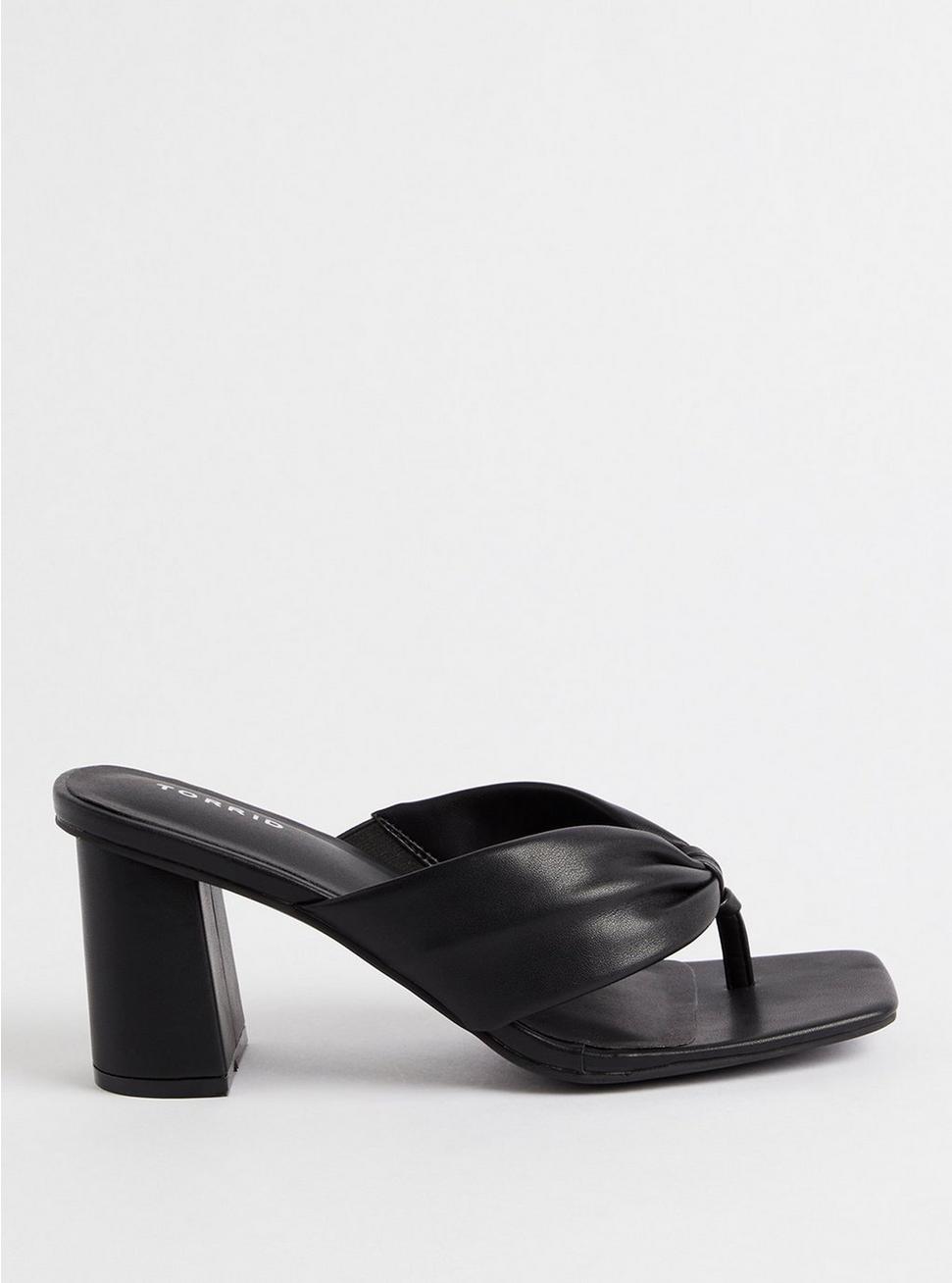 Plus Size - Thong Heel Sandal (WW) - Torrid
