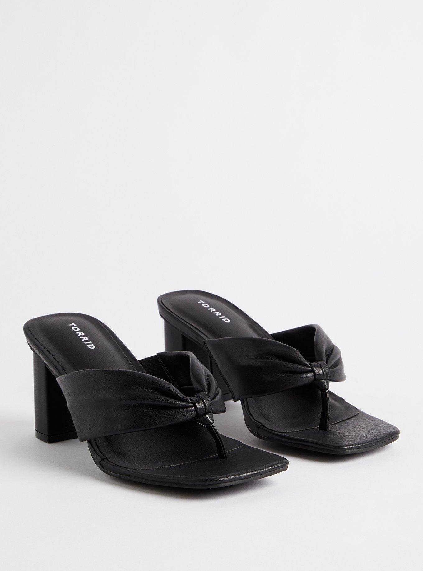 Torrid black sandals new arrivals