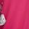 LoveSick Button-Front Cardigan - Super Soft Black & Pink, BLACK, swatch
