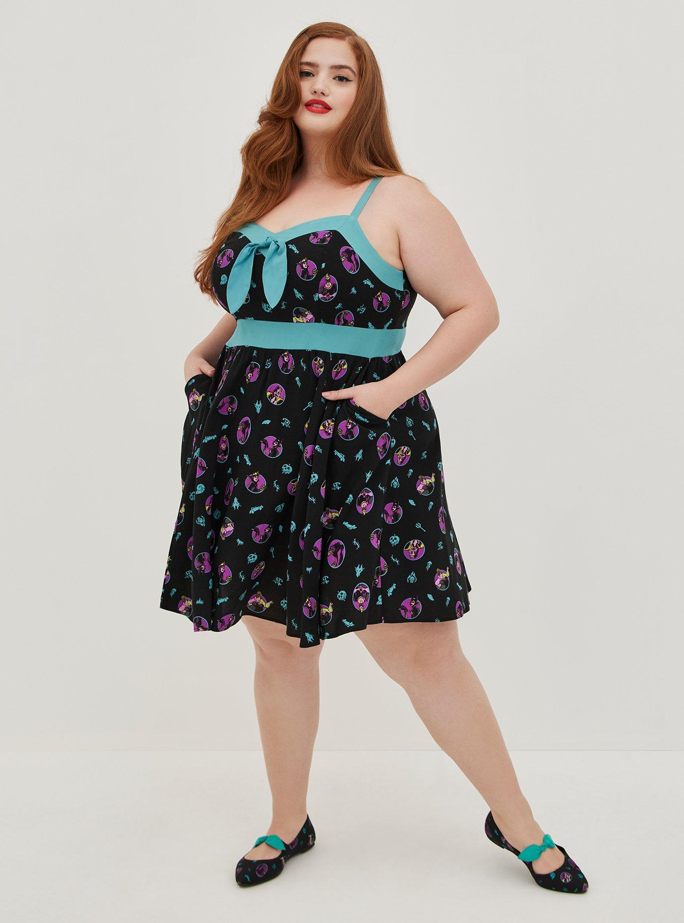 Plus Size Disney Villains Mary Jane Flat (WW), MULTI, alternate