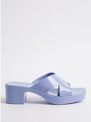 Jelly Criss Cross Heel Sandal (WW), BLUE, alternate