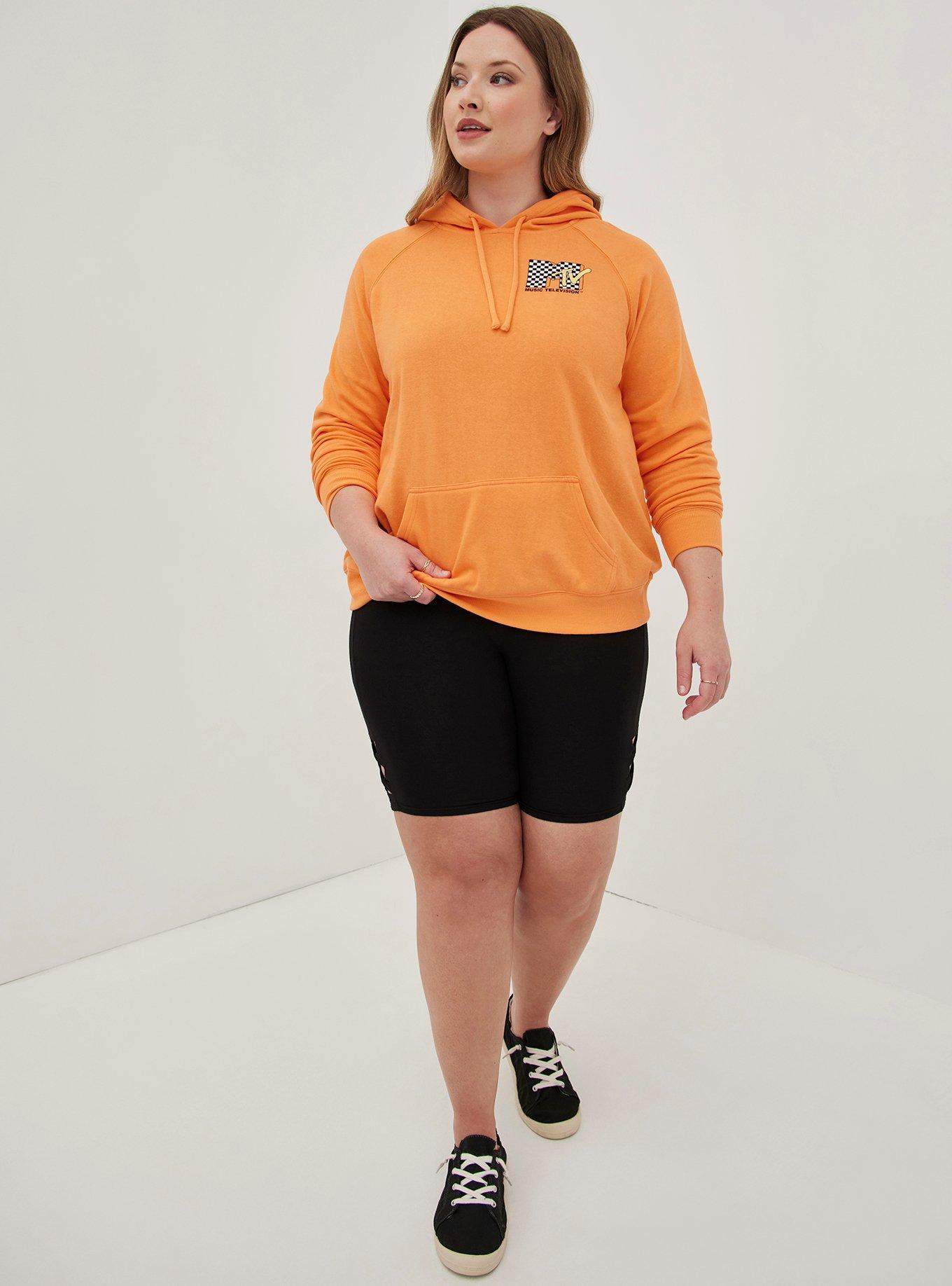 Pullover Hoodie - Cozy Fleece MTV Orange, ORANGE, alternate