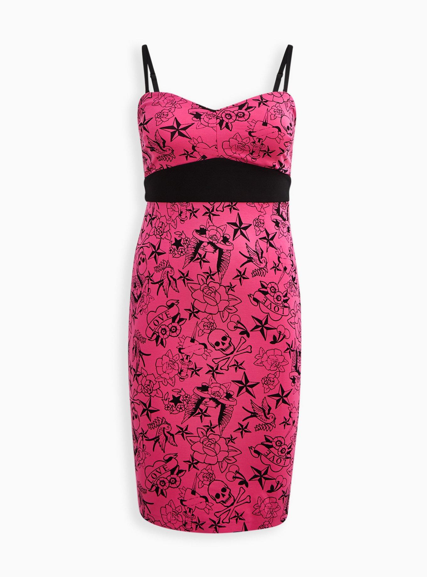 BETSEY JOHNSON ワンピース　チュニック Plus Size - Betsey Johnson Convertible Dress - Ponte Tattoo