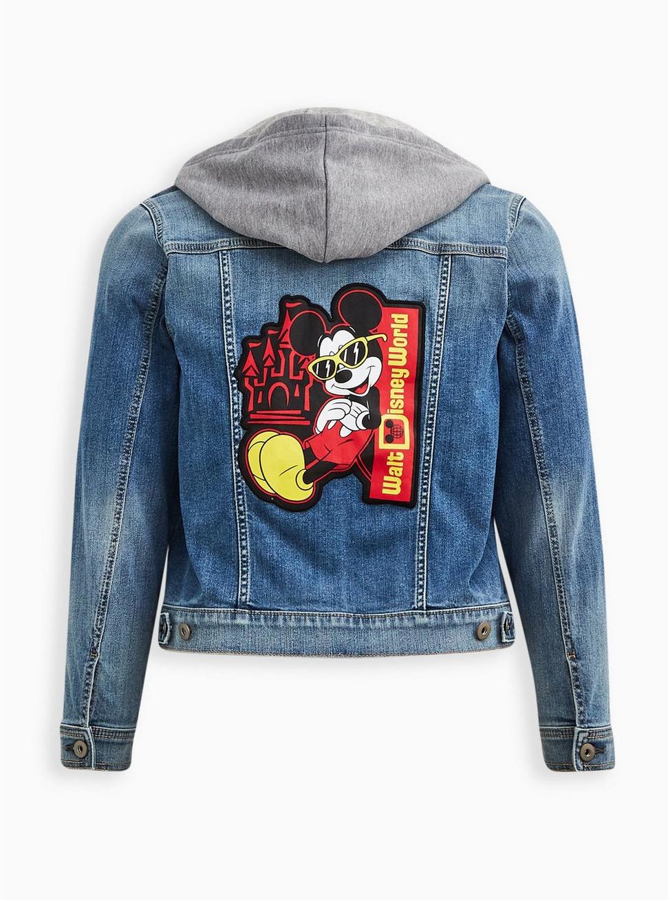 Disney Mickey Mouse Trucker Jacket - Denim Castle, DENIM, hi-res