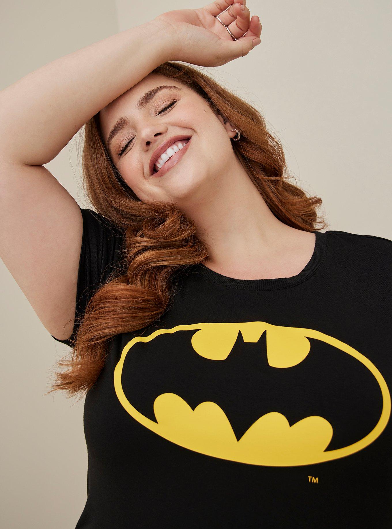 Pebish straal Lol Plus Size - DC Batman Dress - Super Soft Logo Black - Torrid