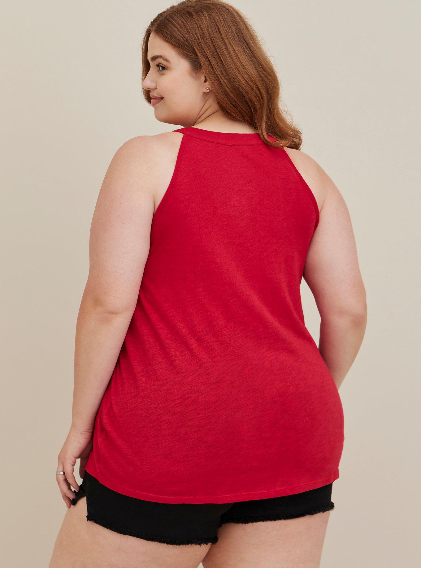 Plus Size - Warner Bros. Wonder Woman Halter Tank - Heritage