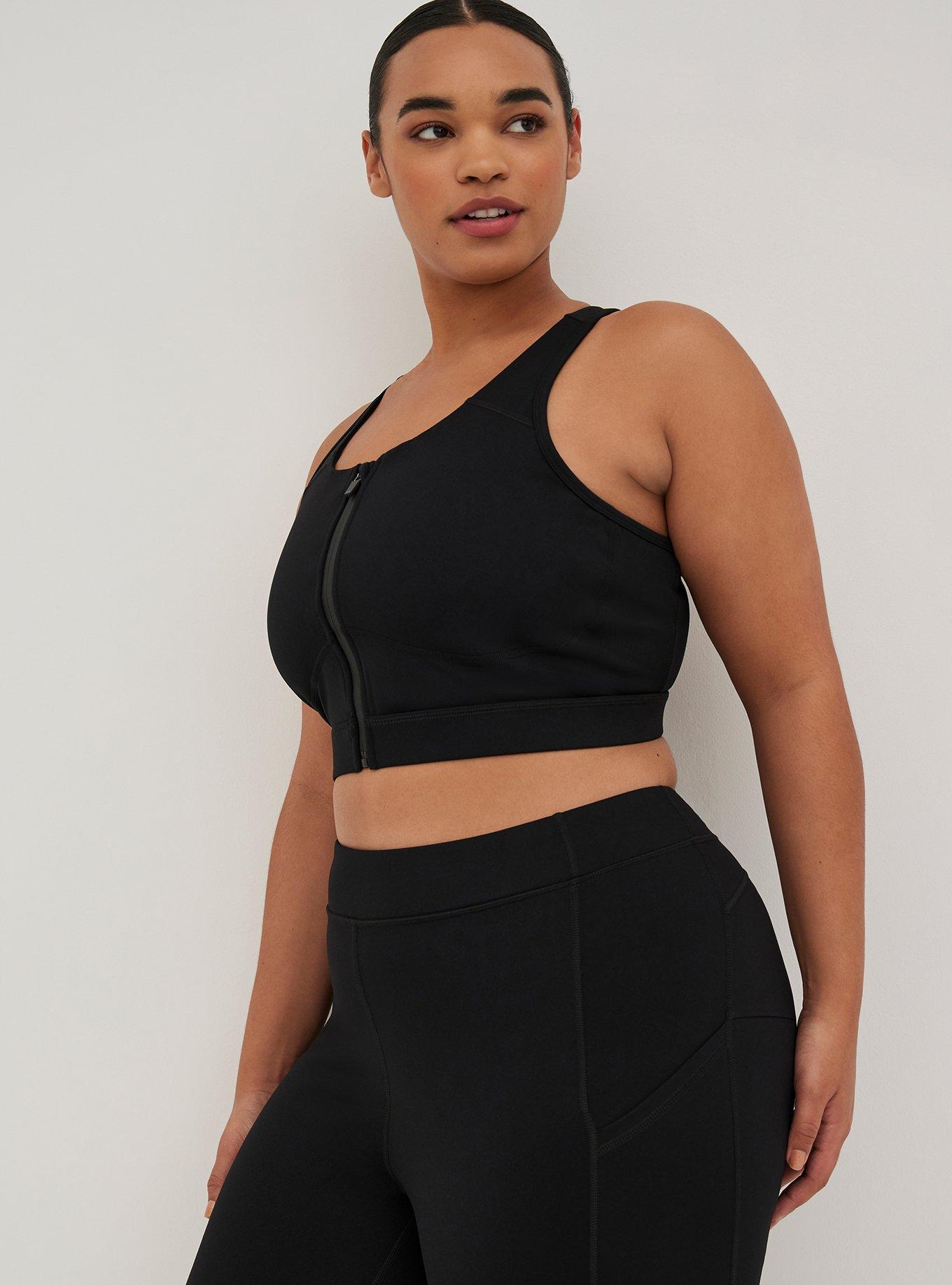 Plus Size Bombshell Crop Legging - Performance Core Black, DEEP BLACK, alternate