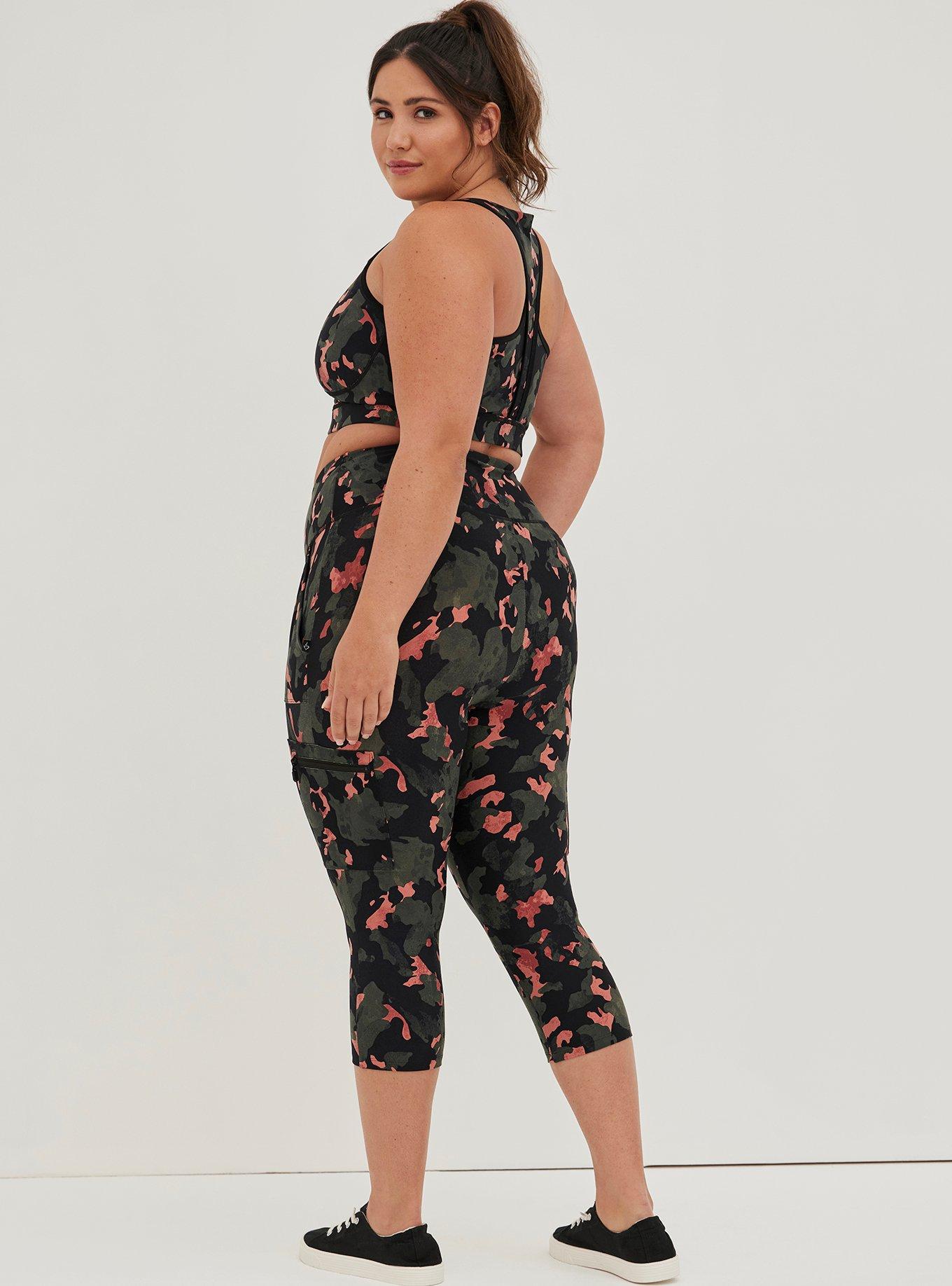 Plus Size - Performance Core Capri Active Legging With Side Pockets - Torrid