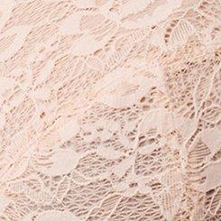 Full-Coverage Unlined Lace Straight Back Bra, ROSE DUST, swatch