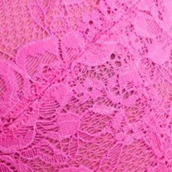 Plus Size Full-Coverage Unlined Bra, SUGAR RUSH, swatch