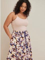 Slit Maxi Skirt - Floral Multi , FLORAL MULTI, alternate