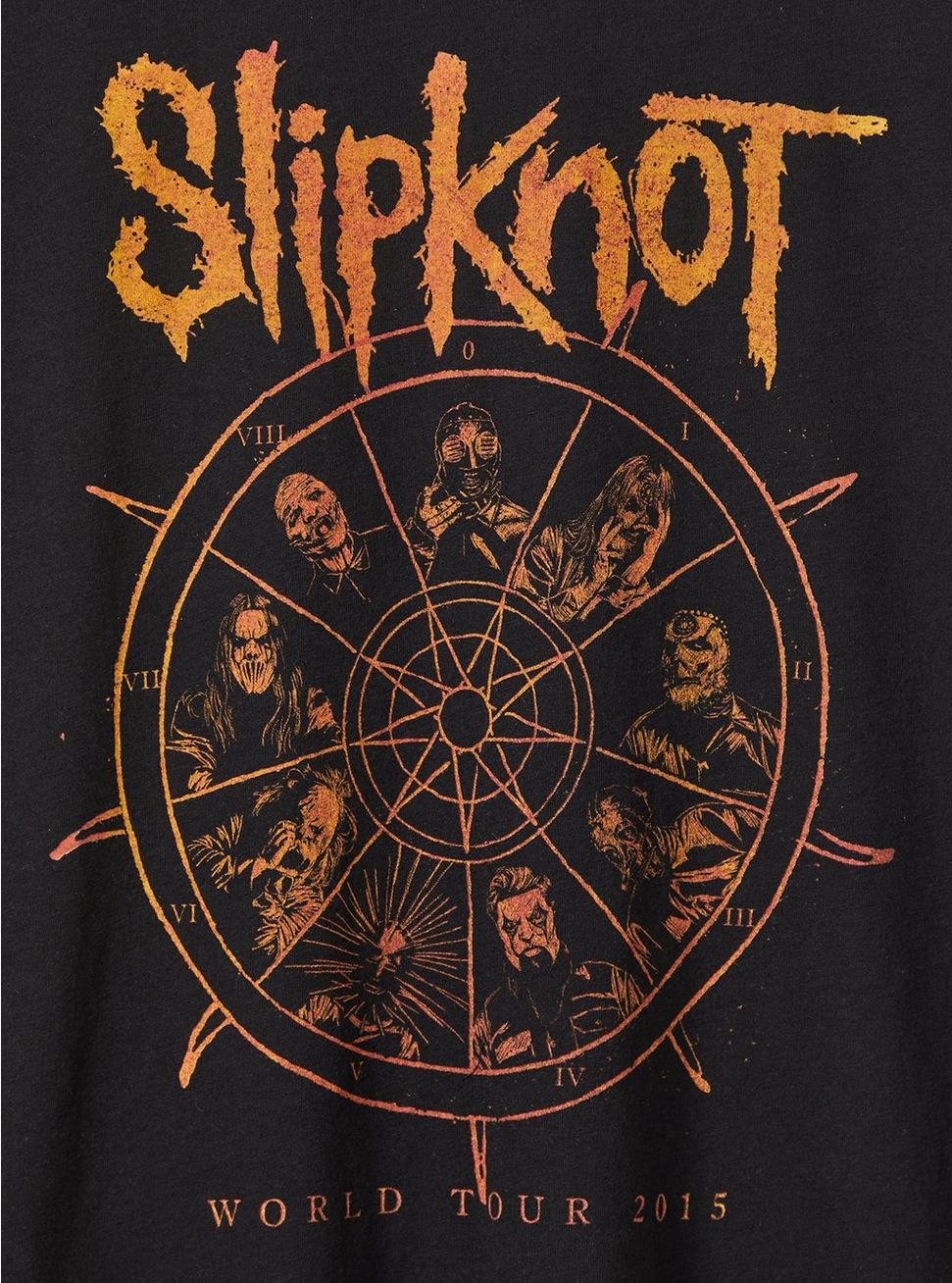 Slipknot Classic Fit Tee - Cotton Black, DEEP BLACK, alternate