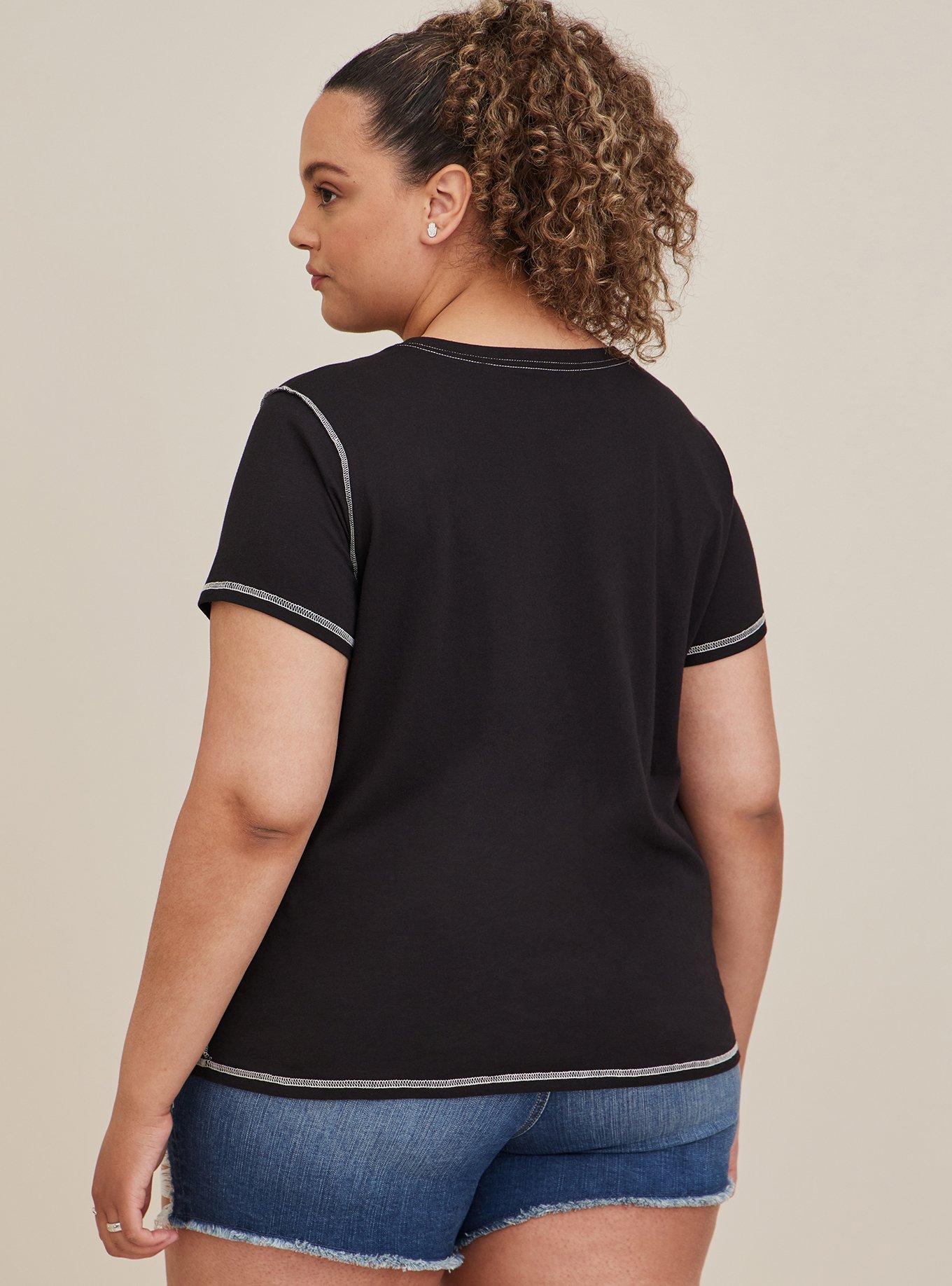 Sublime Slim Fit Crew Tee - Cotton Lovin' Black, DEEP BLACK, alternate