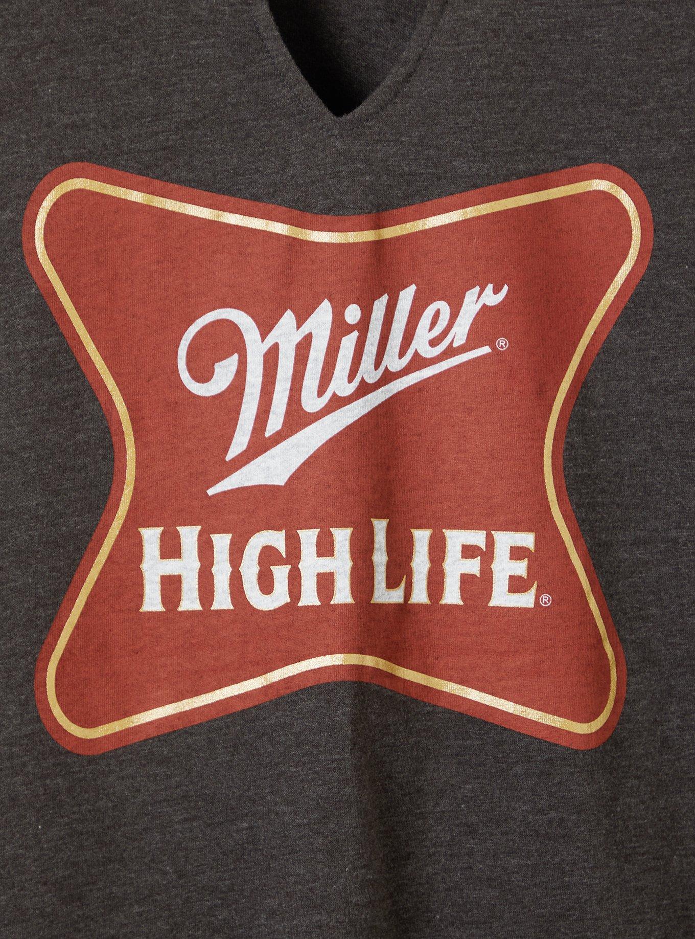 Plus Size Split Neck Tank - Cotton Miller High Life Grey, , alternate