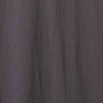 Garbage Classic Fit Crew Top - Cotton Happy When It Rains Grey, NINE IRON, swatch