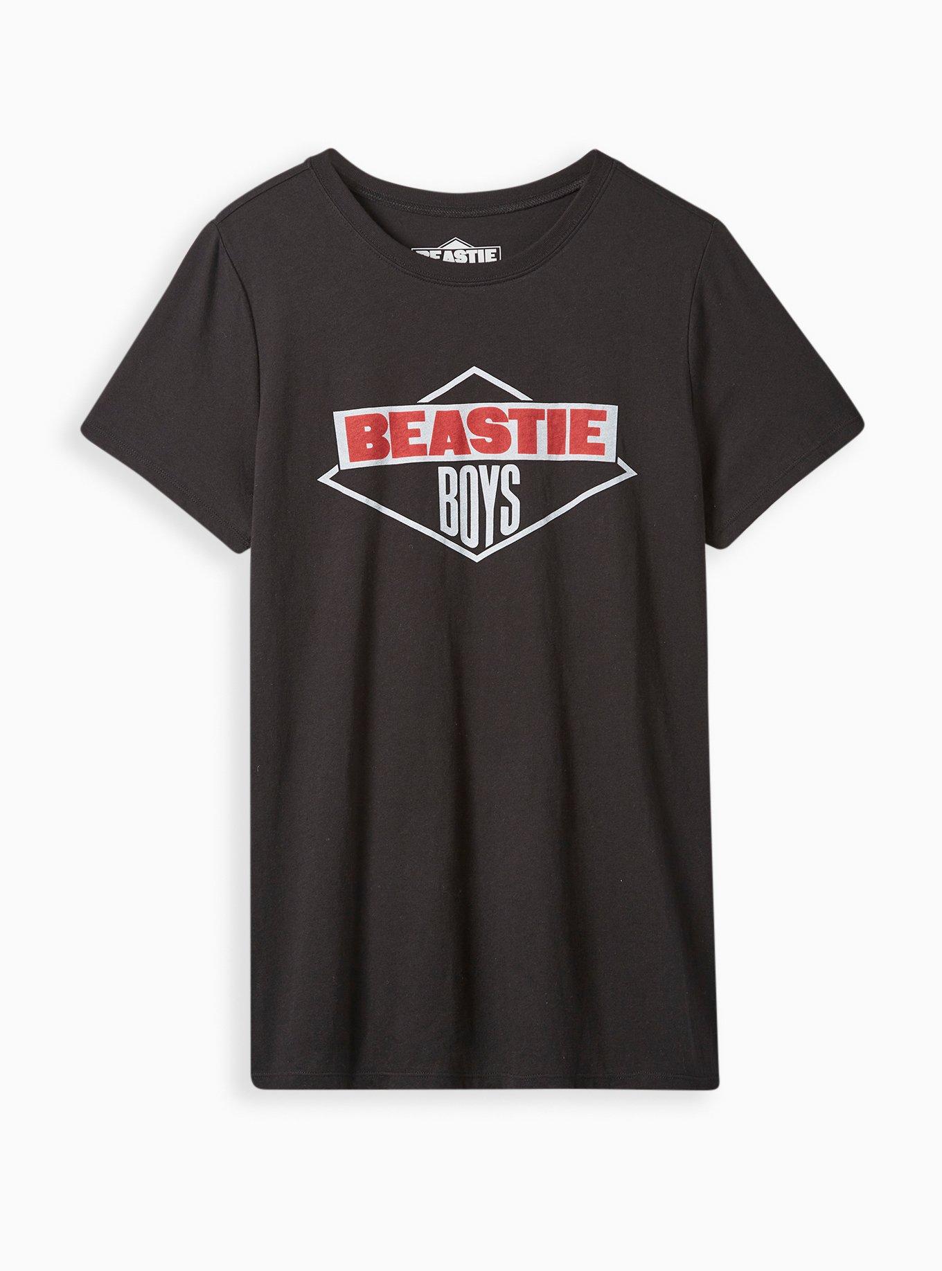 Plus Size - Beastie Boys Classic Fit Crew Top - Cotton Black - Torrid