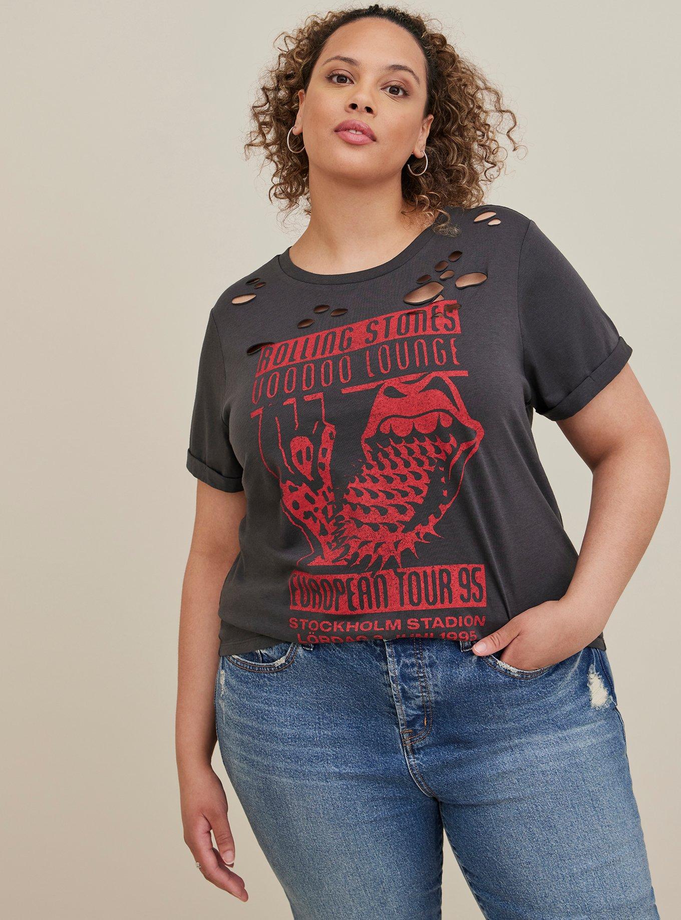 Torrid rolling stones sweatshirt hot sale