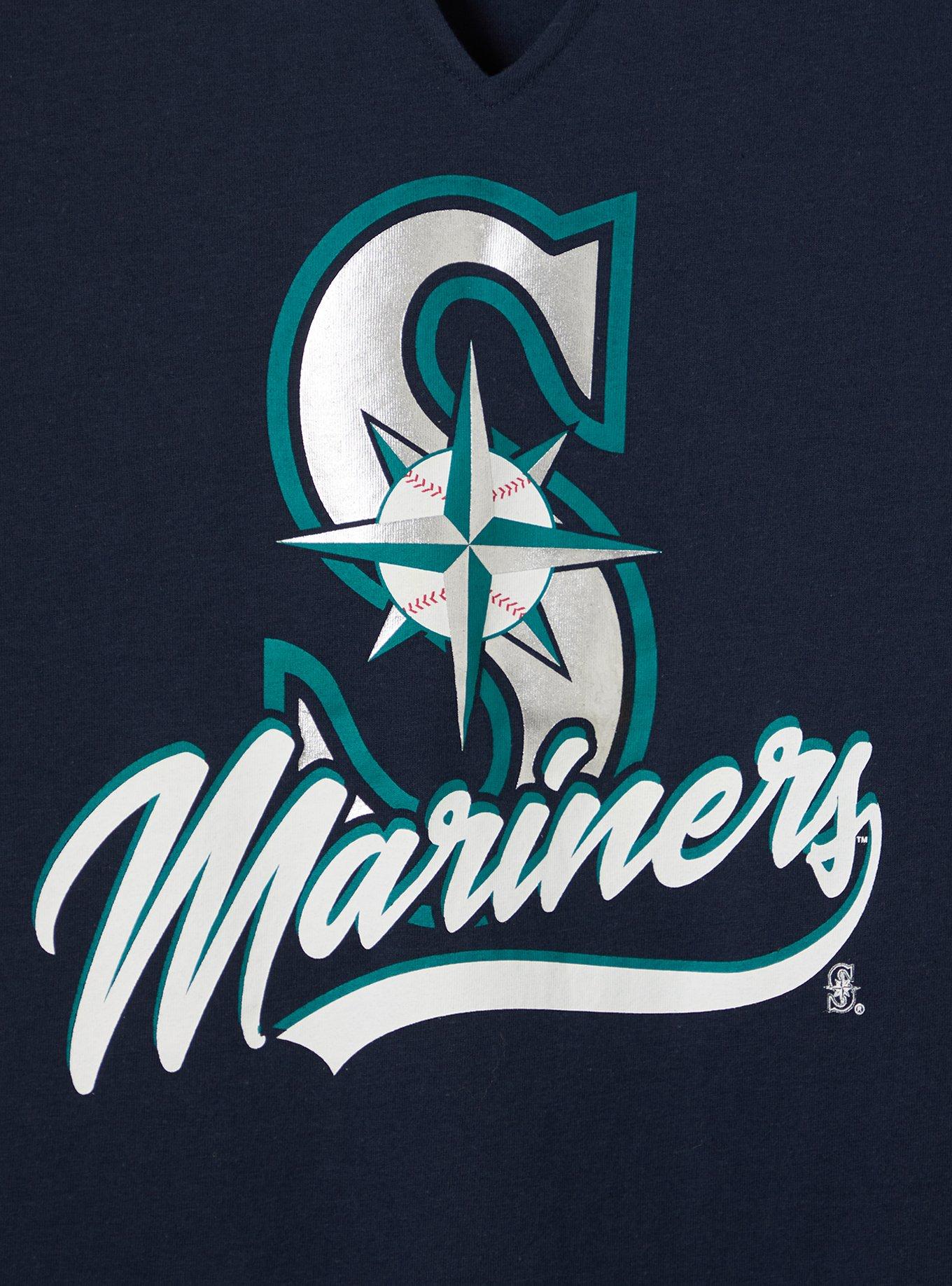 Split Neck Tank - MLB Seattle Mariners Navy, PEACOAT, alternate