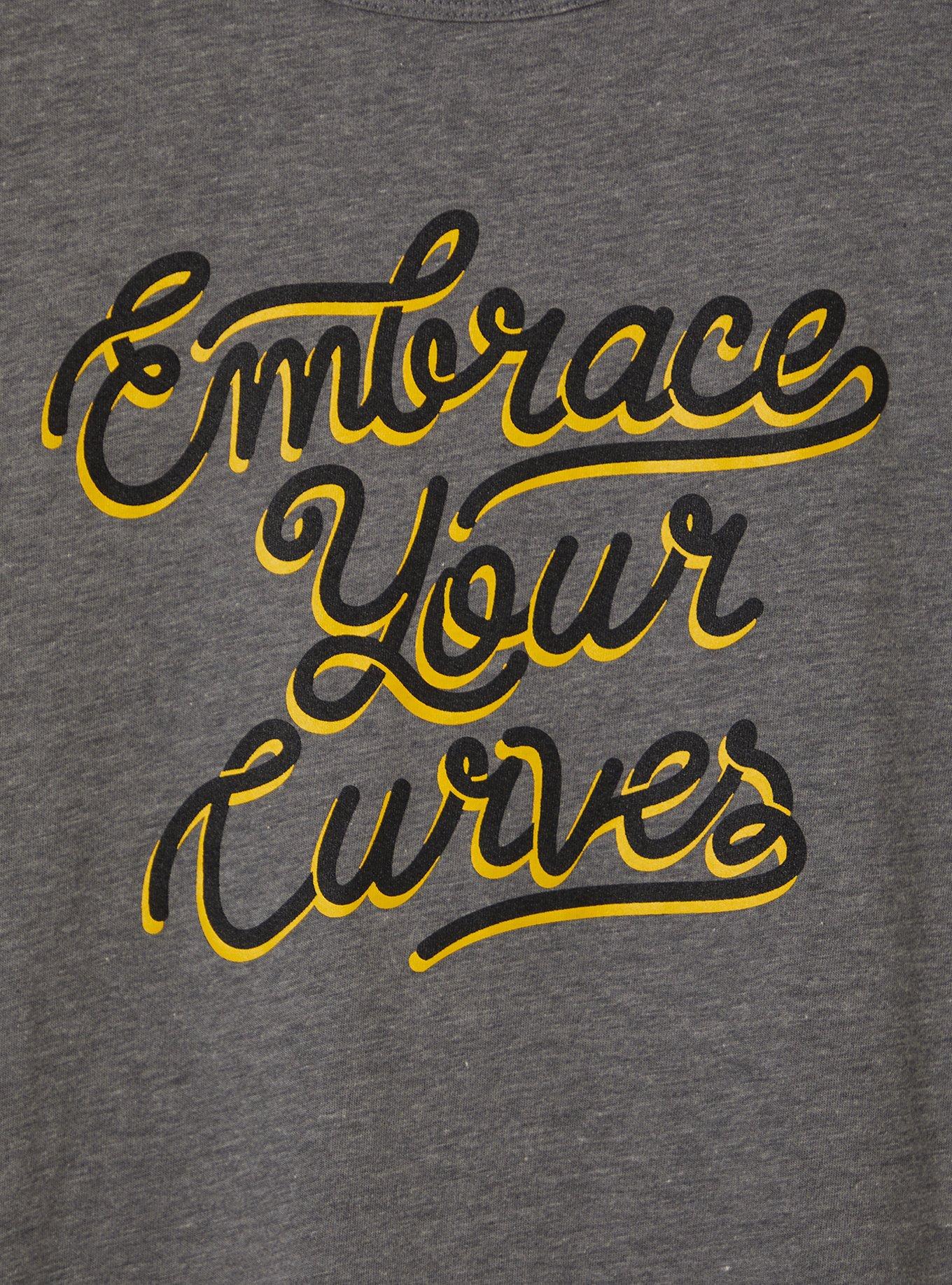 Plus Size Everyday Tank - Signature Jersey Curves Grey, GREY, alternate