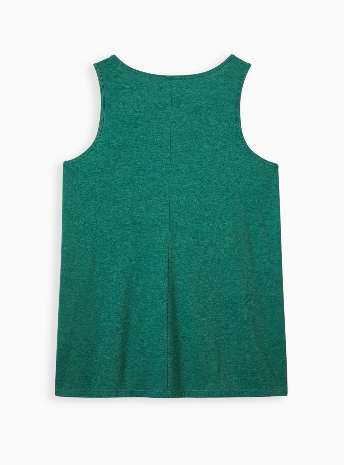 Everyday Tank - Signature Jersey Mom Voice Green, GREEN, alternate