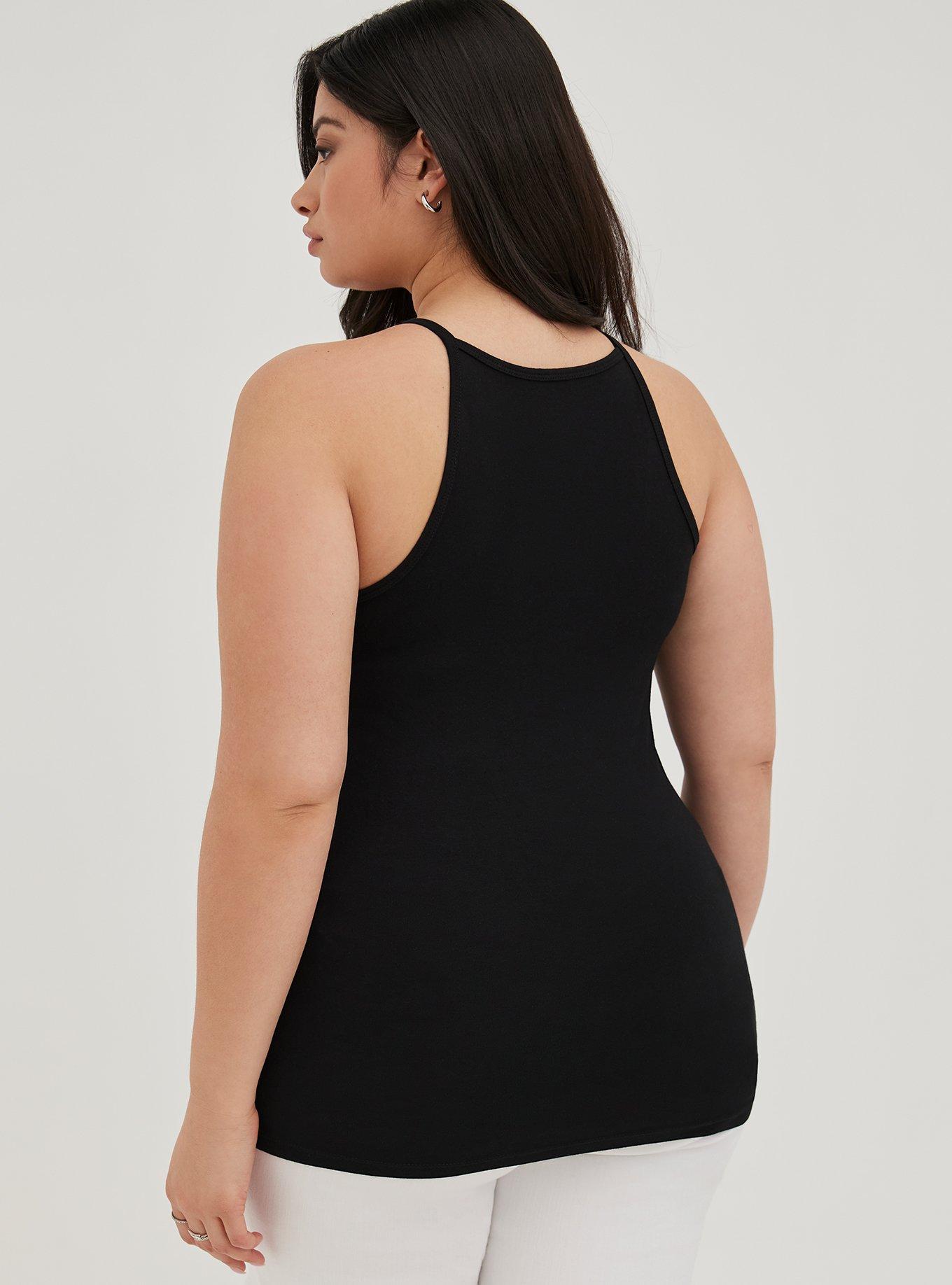Plus Size - Graphic Foxy Hi Neck Tank - Torrid