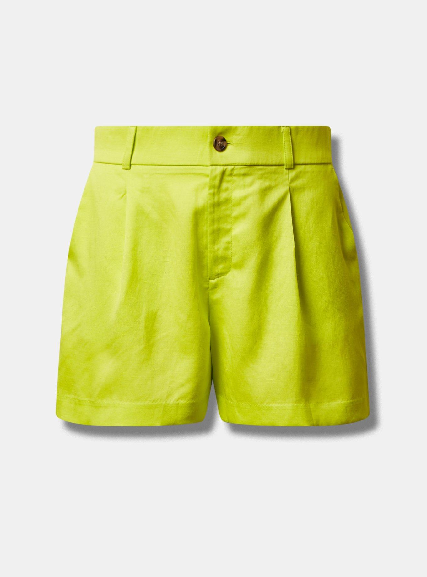 Plus Size Studio Linen Short Torrid