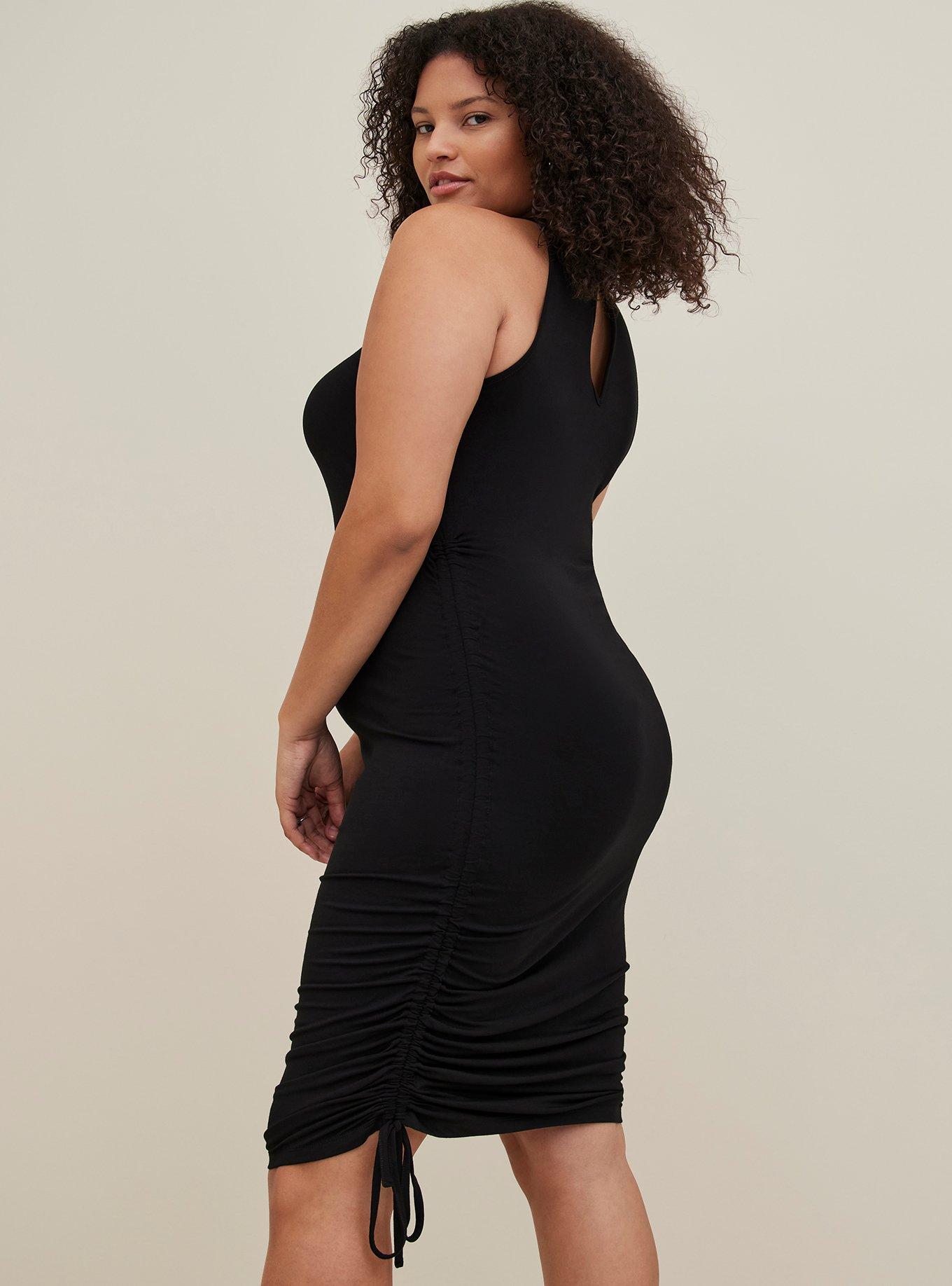 Torrid black store bodycon dress