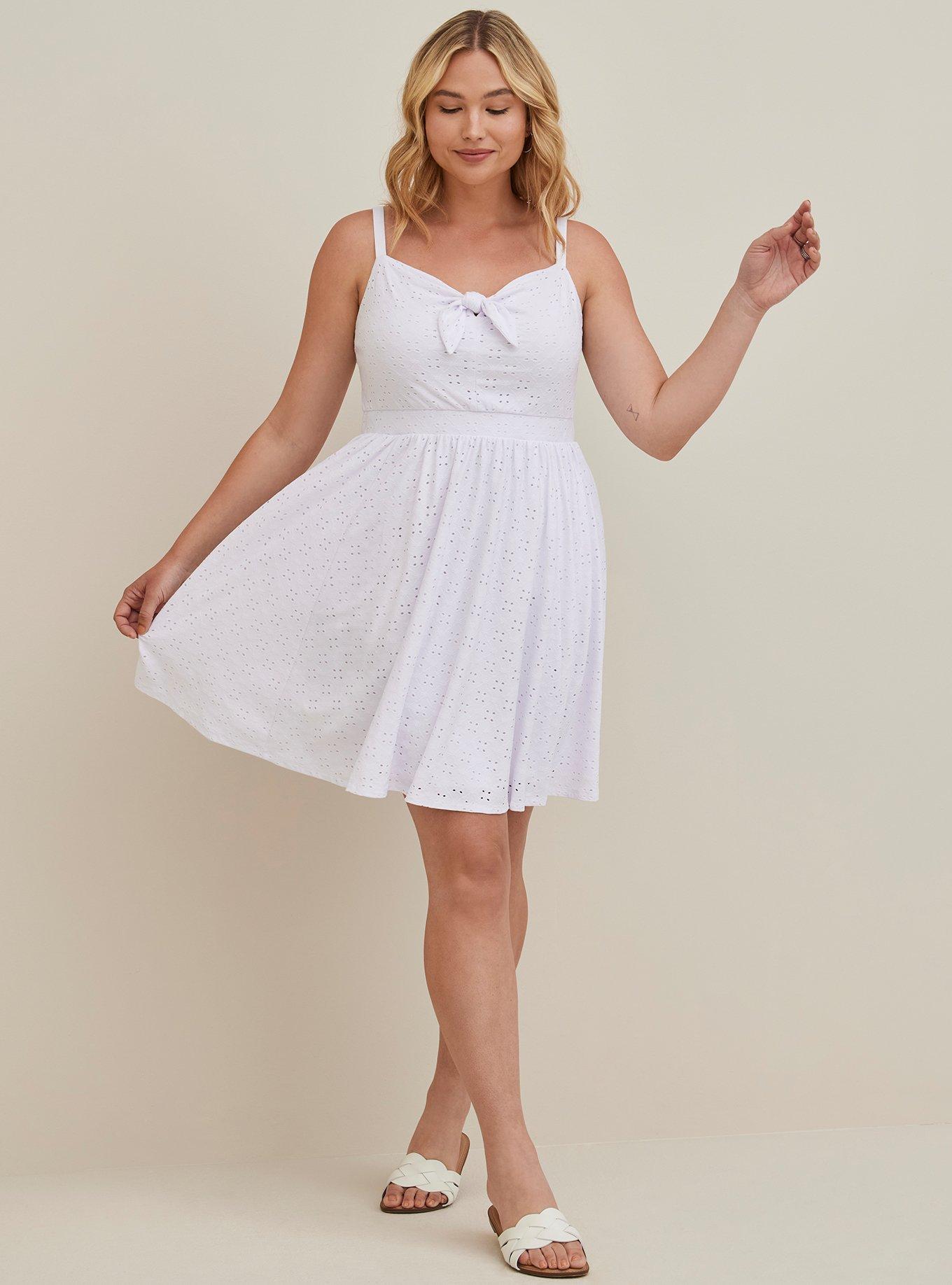 Torrid plus size outlet white dresses