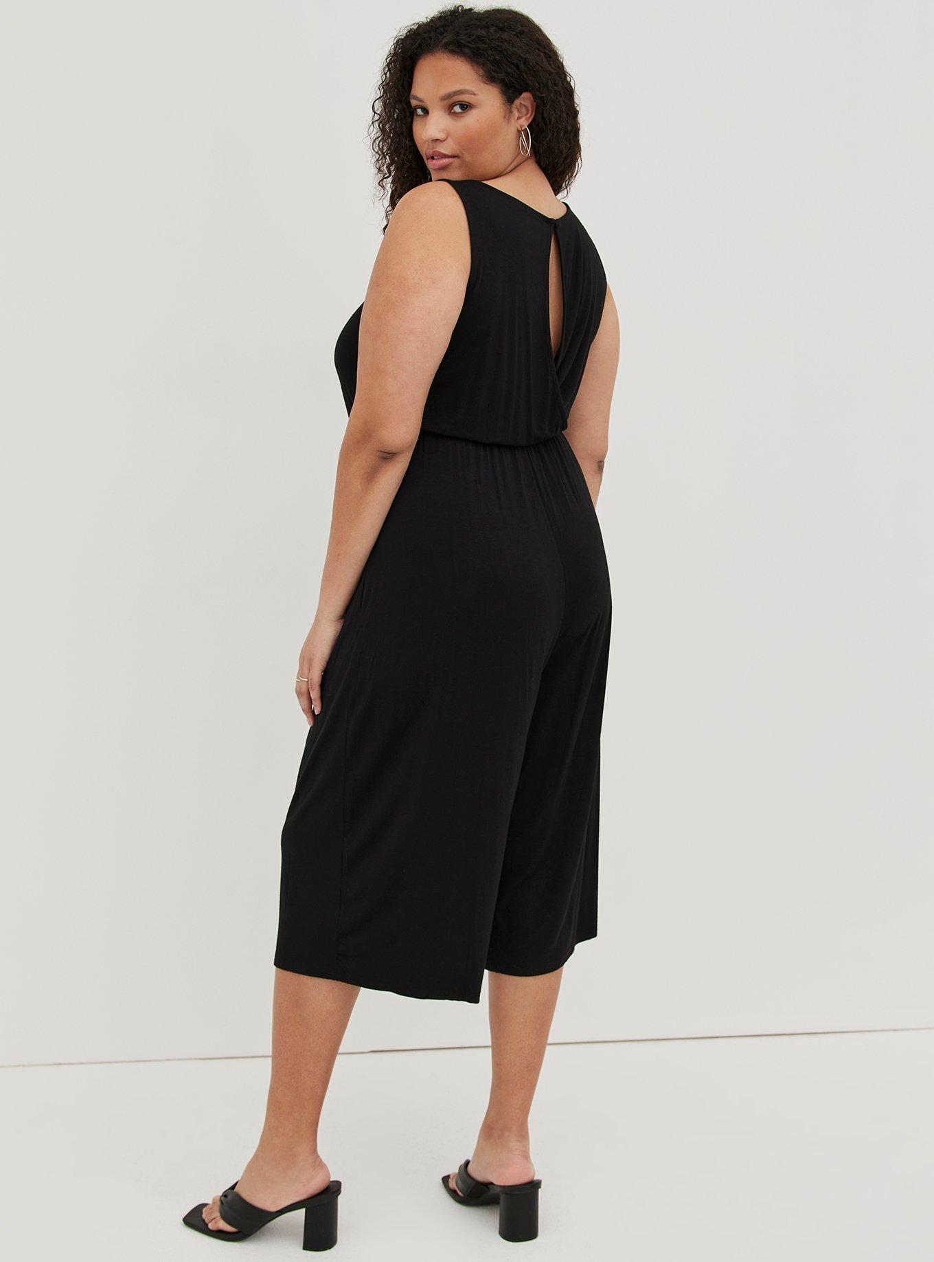 Super Soft Jumpsuit, DEEP BLACK, alternate