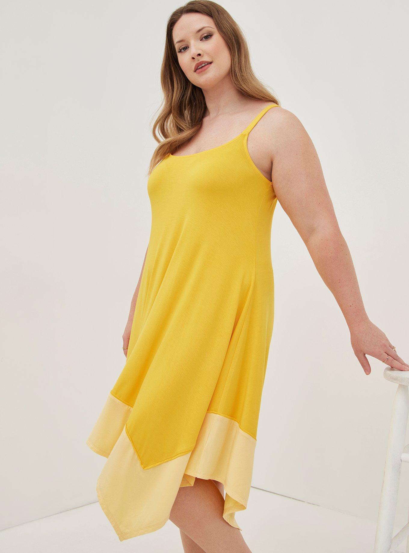 Mini Jersey Hanky Hem Dress, , hi-res