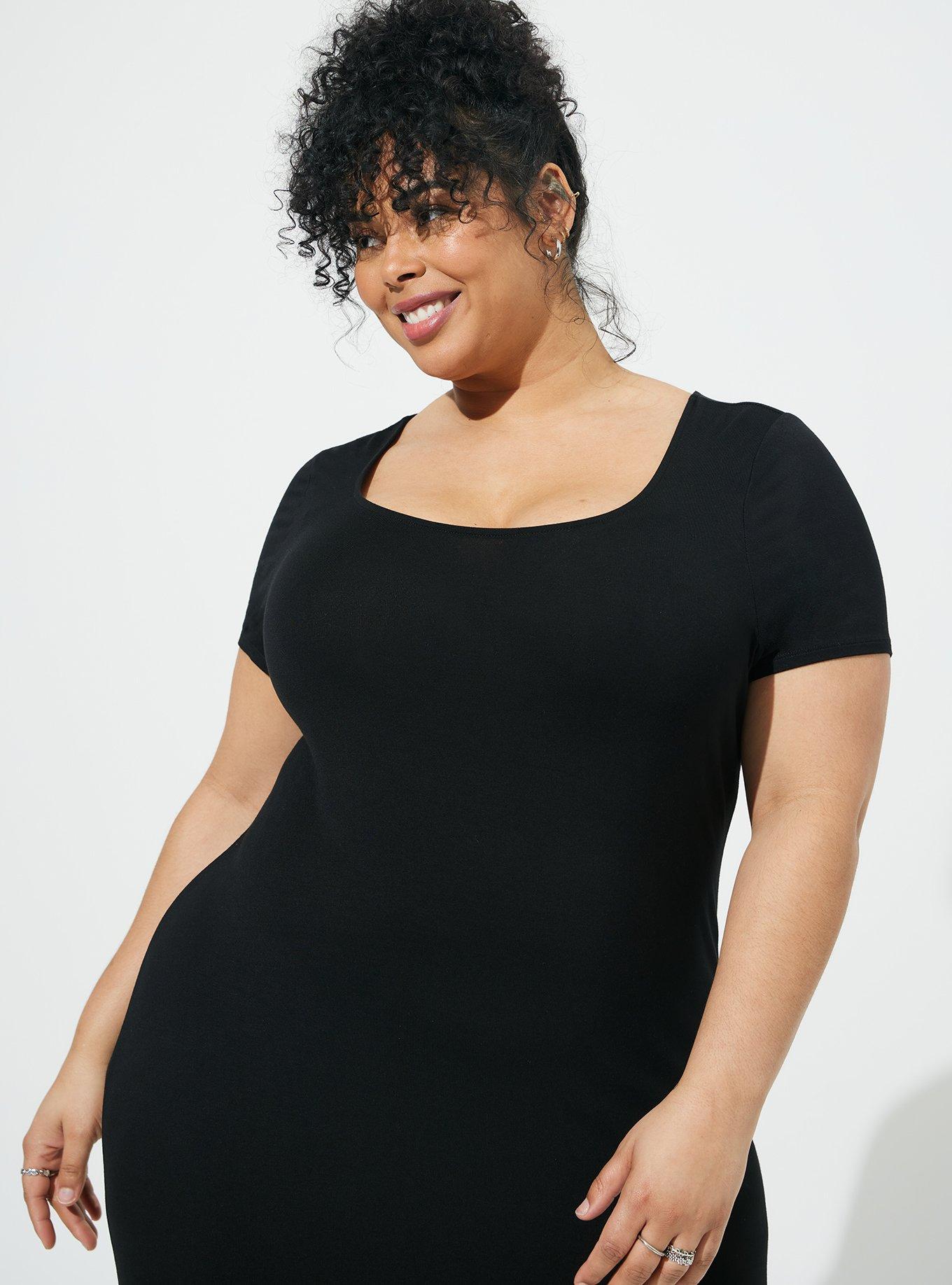 Torrid long black dress clearance