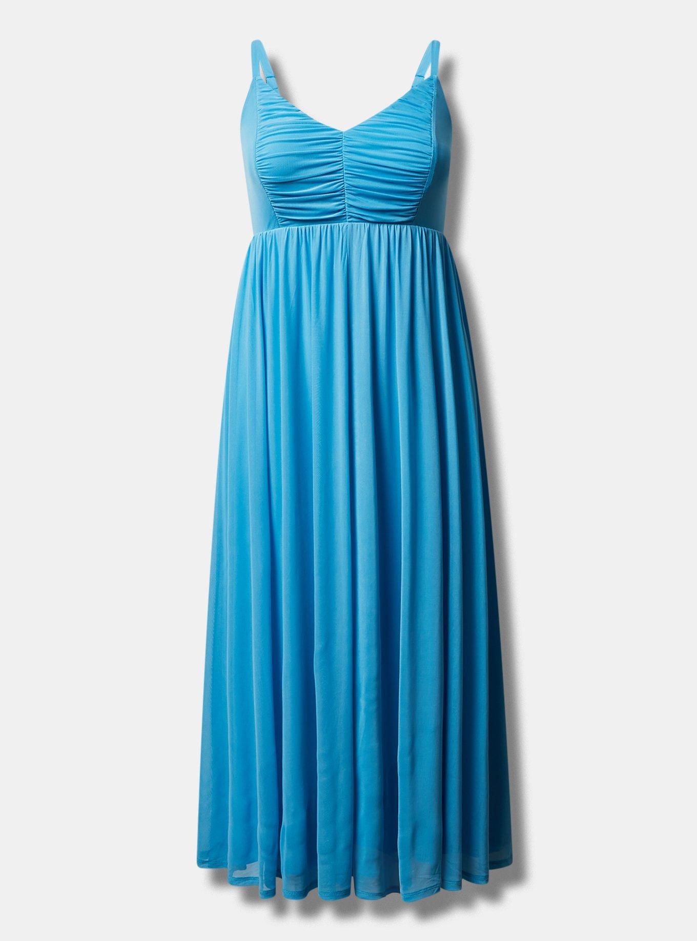 fitted lace wedding dress Baltic Born Womens Raelynn Maxi Dress | Dusty Blue Floral