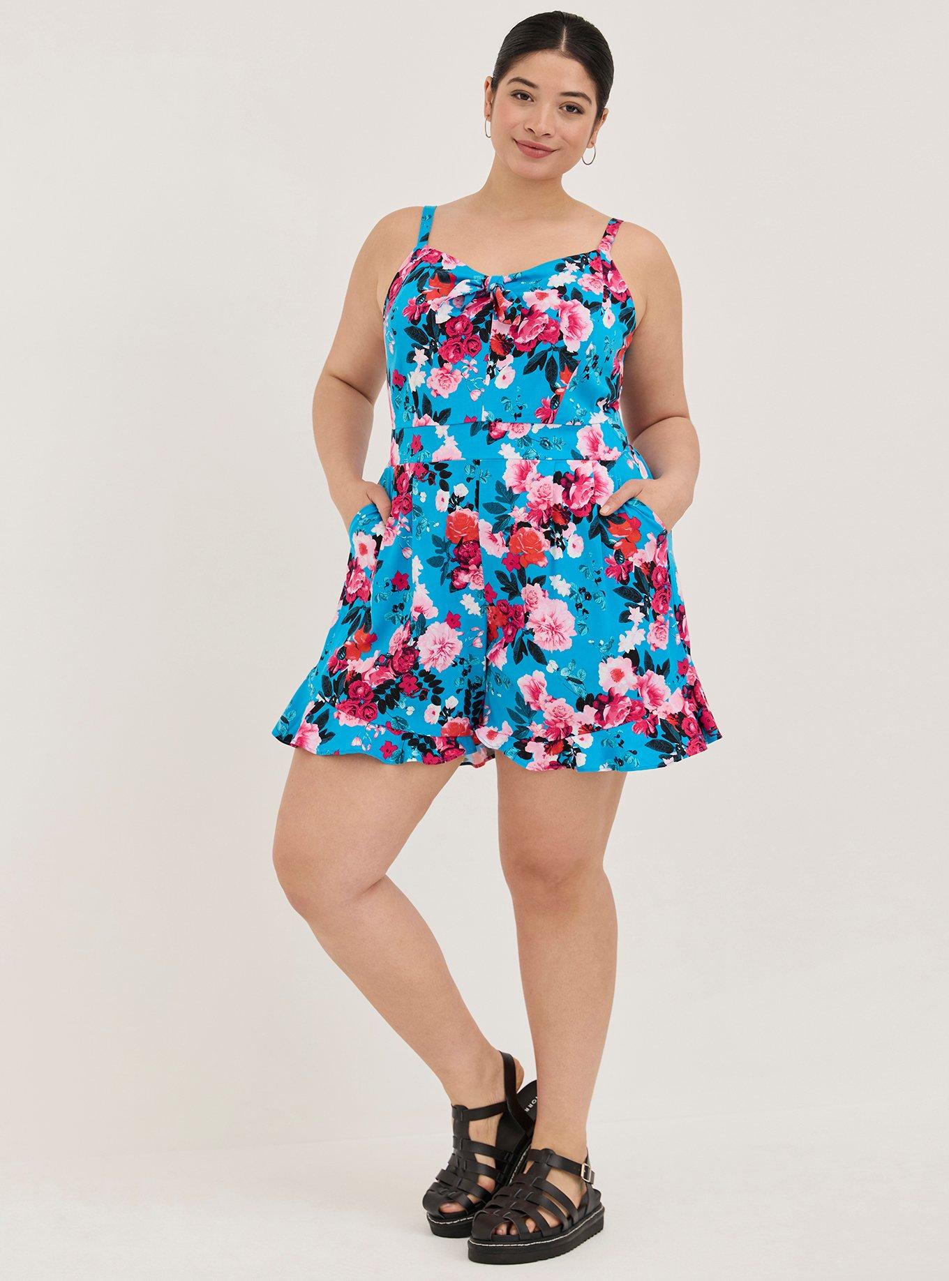 Torrid best sale floral romper