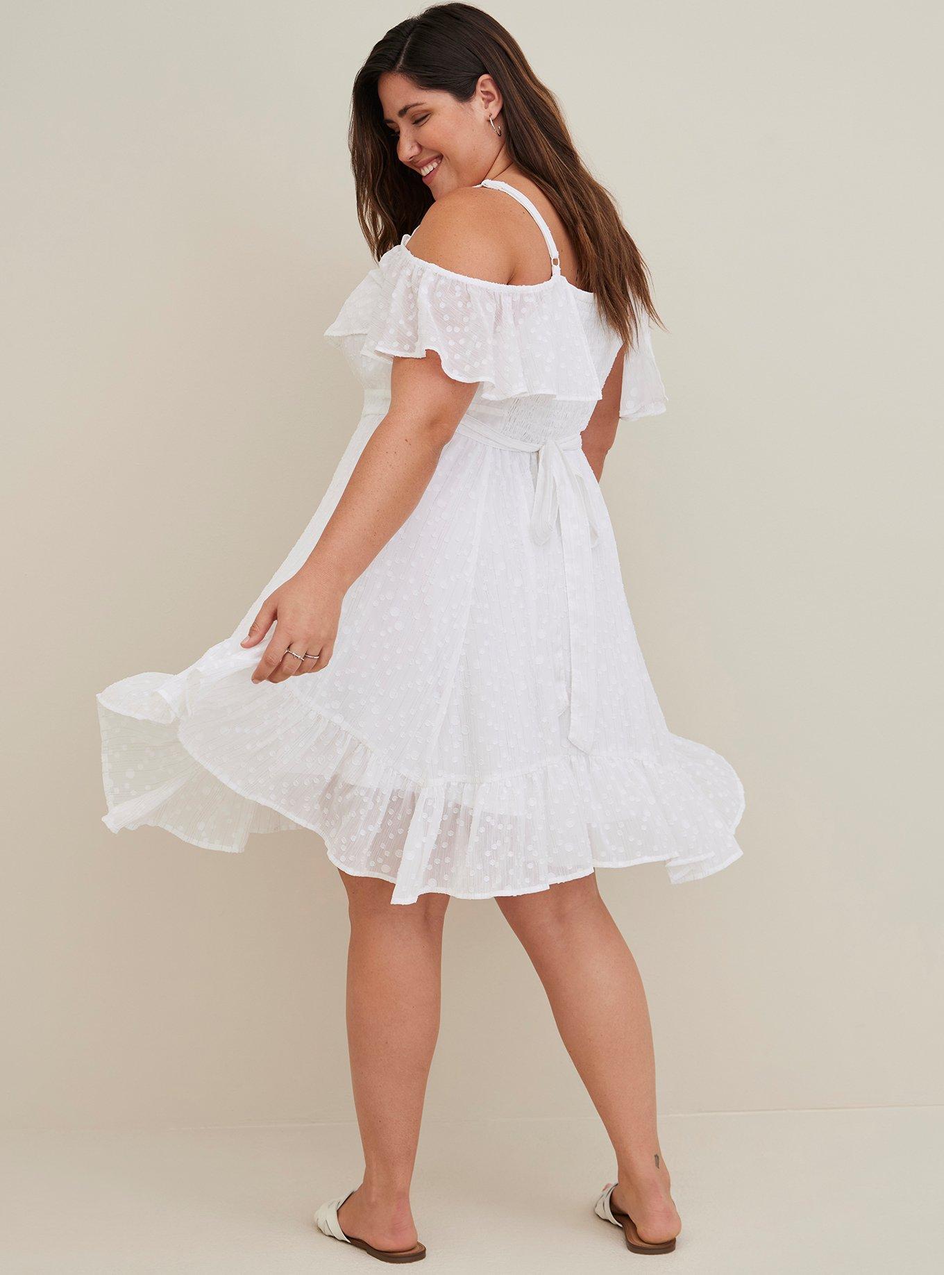 Torrid all 2024 white dresses