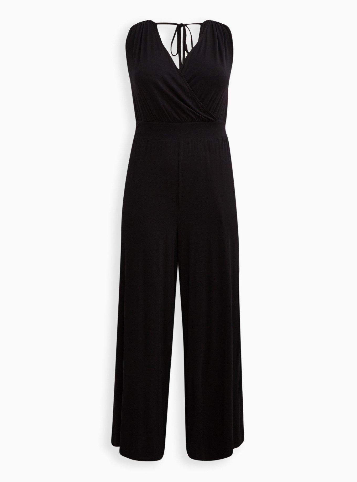 Plus Size - Super Soft Surplice Jumpsuit - Torrid