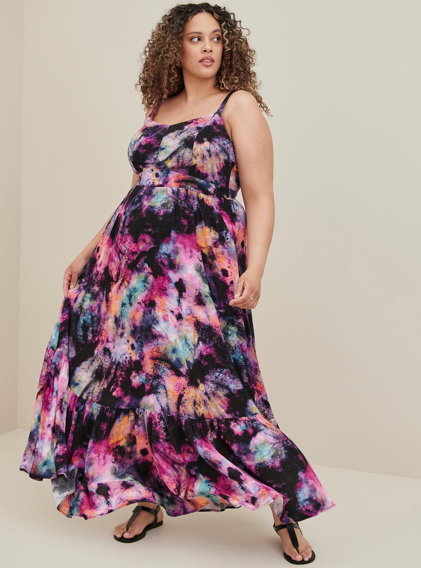 torrid, Dresses, 3x Torrid Maxi Lenny Tiered Dress