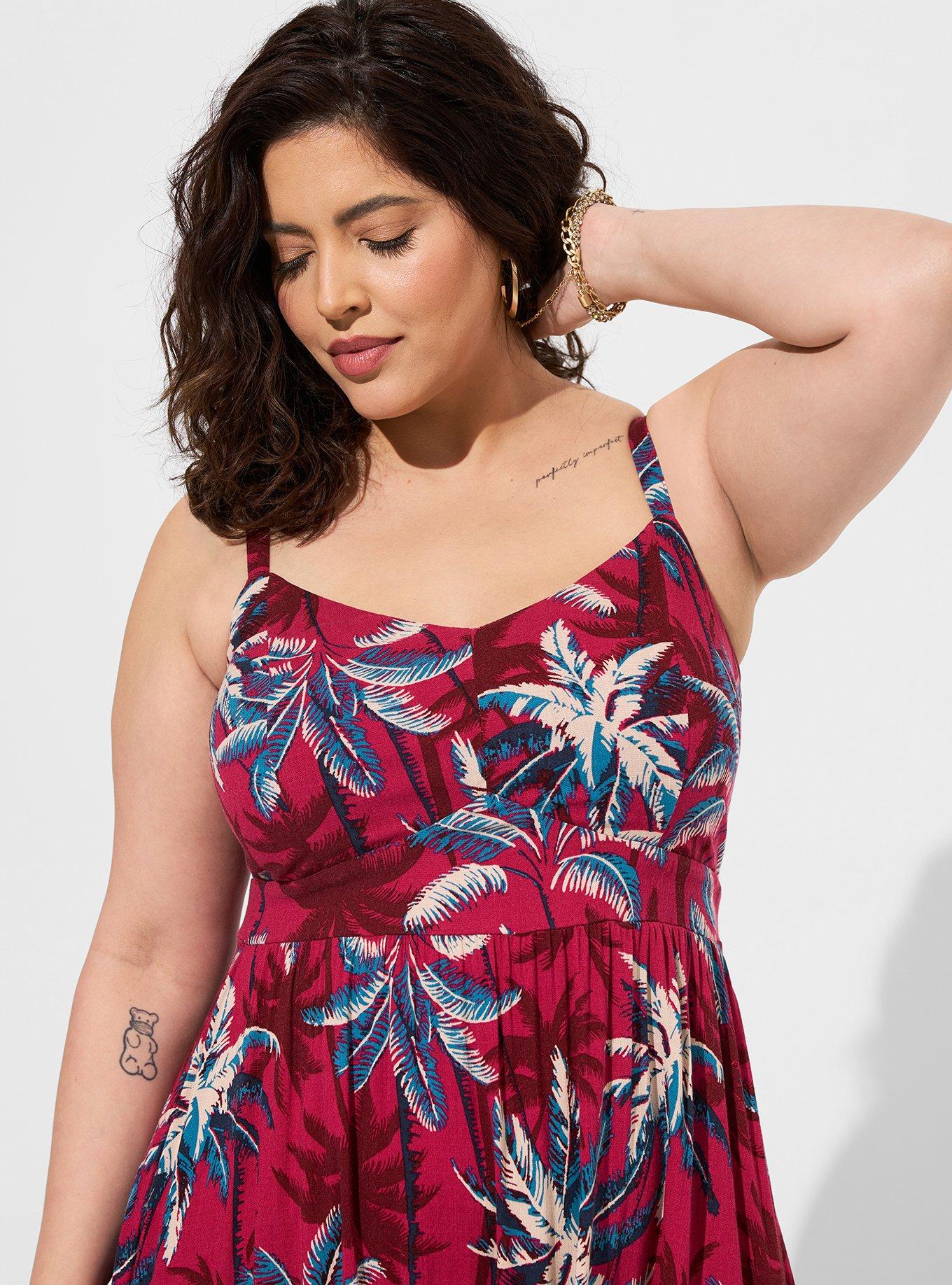 Plus Size - Maxi Lenny Tiered Dress - Torrid