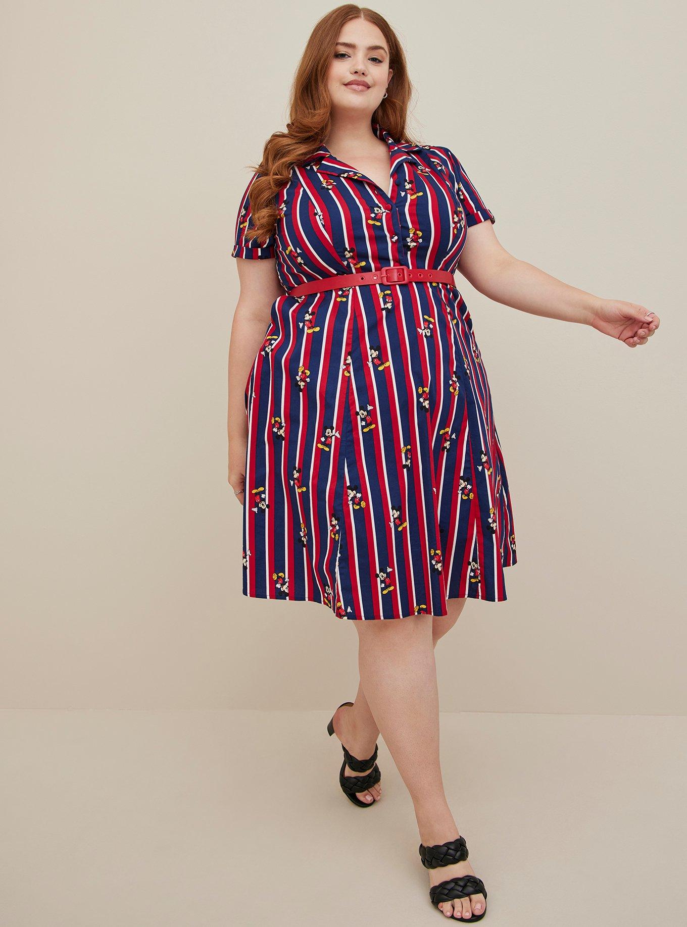 Mickey mouse discount dress plus size