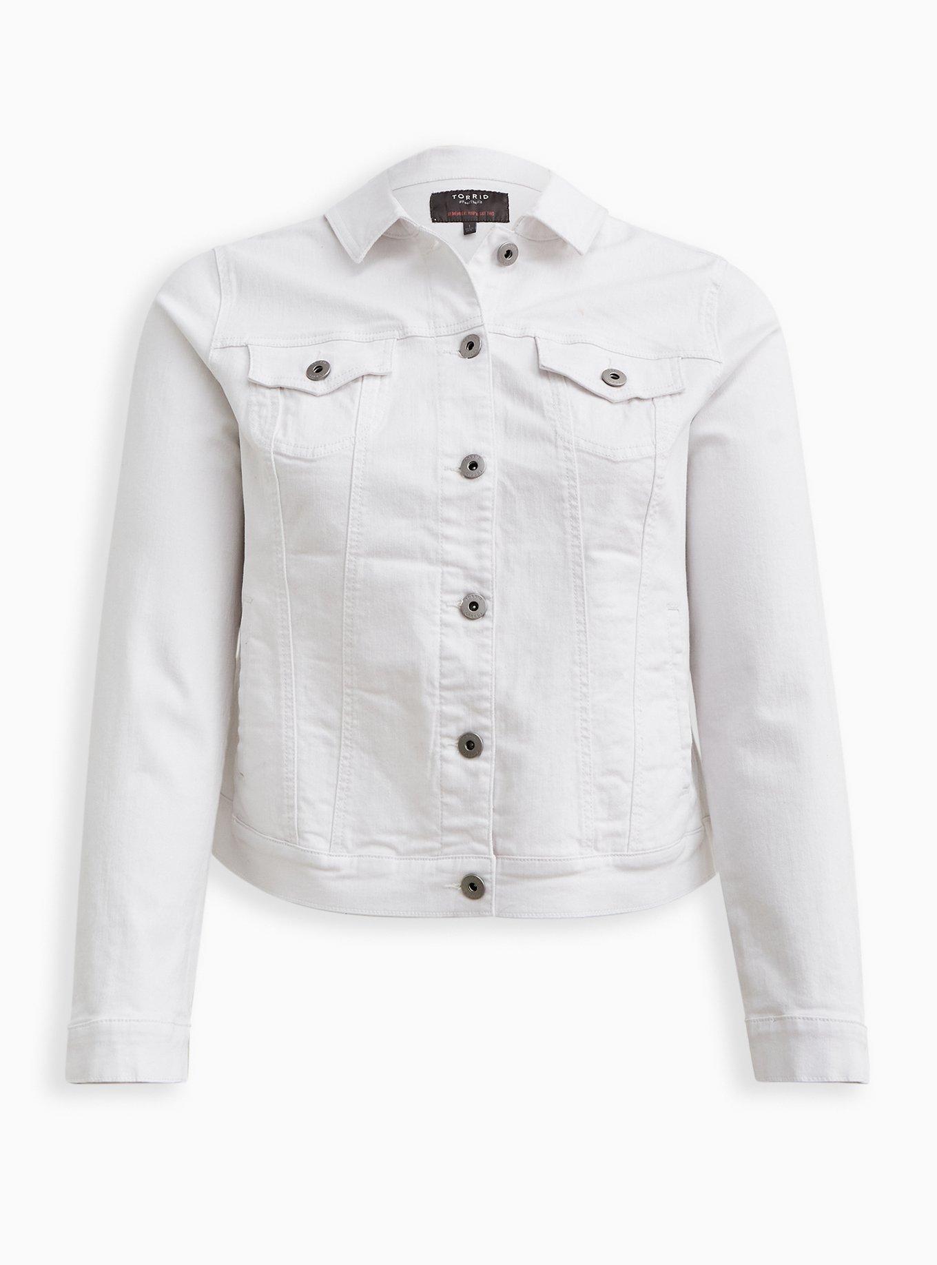 Denim Jacket - White, , hi-res