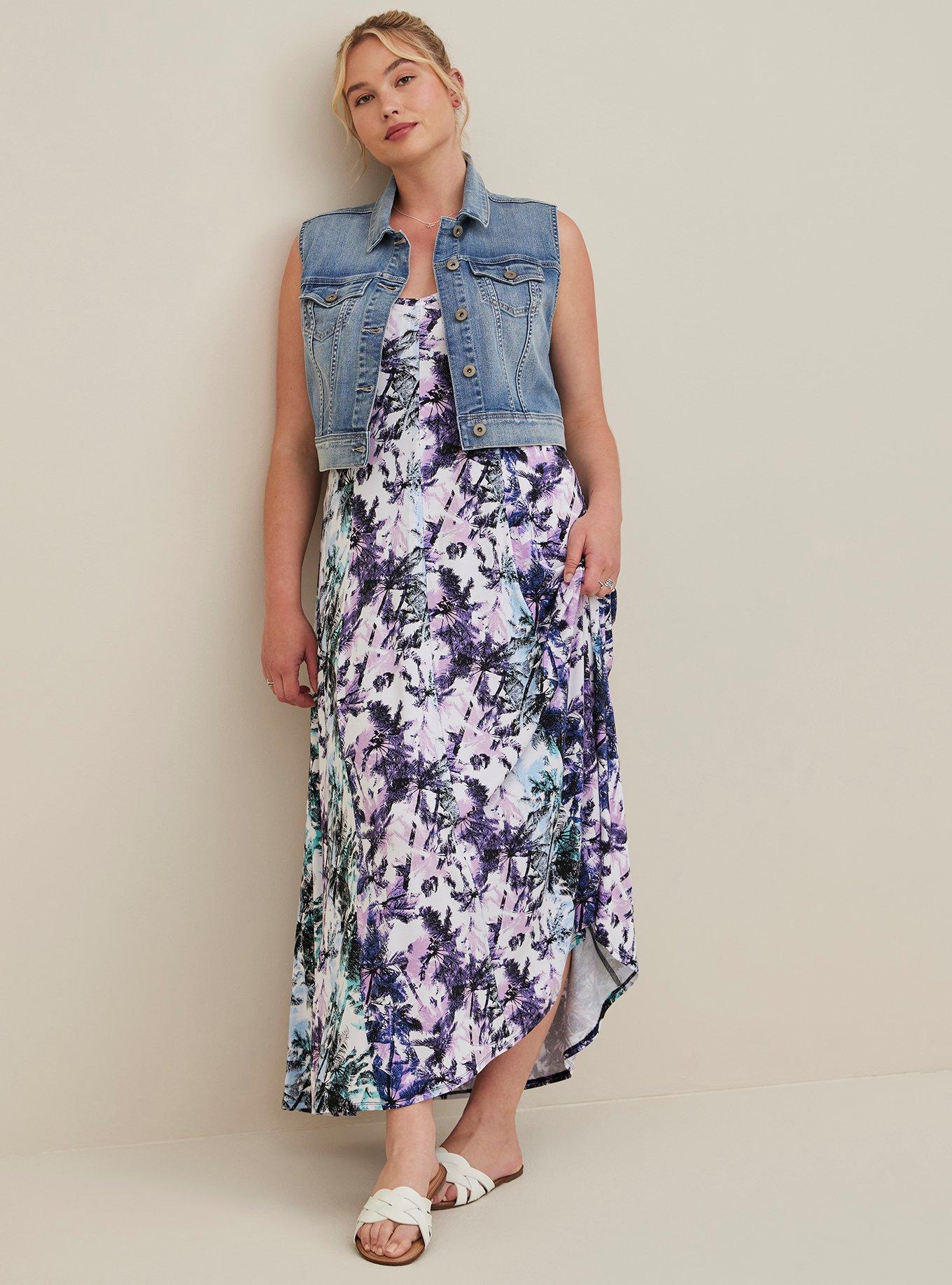 Denim Crop Vest, COUNTRY ROADS, alternate