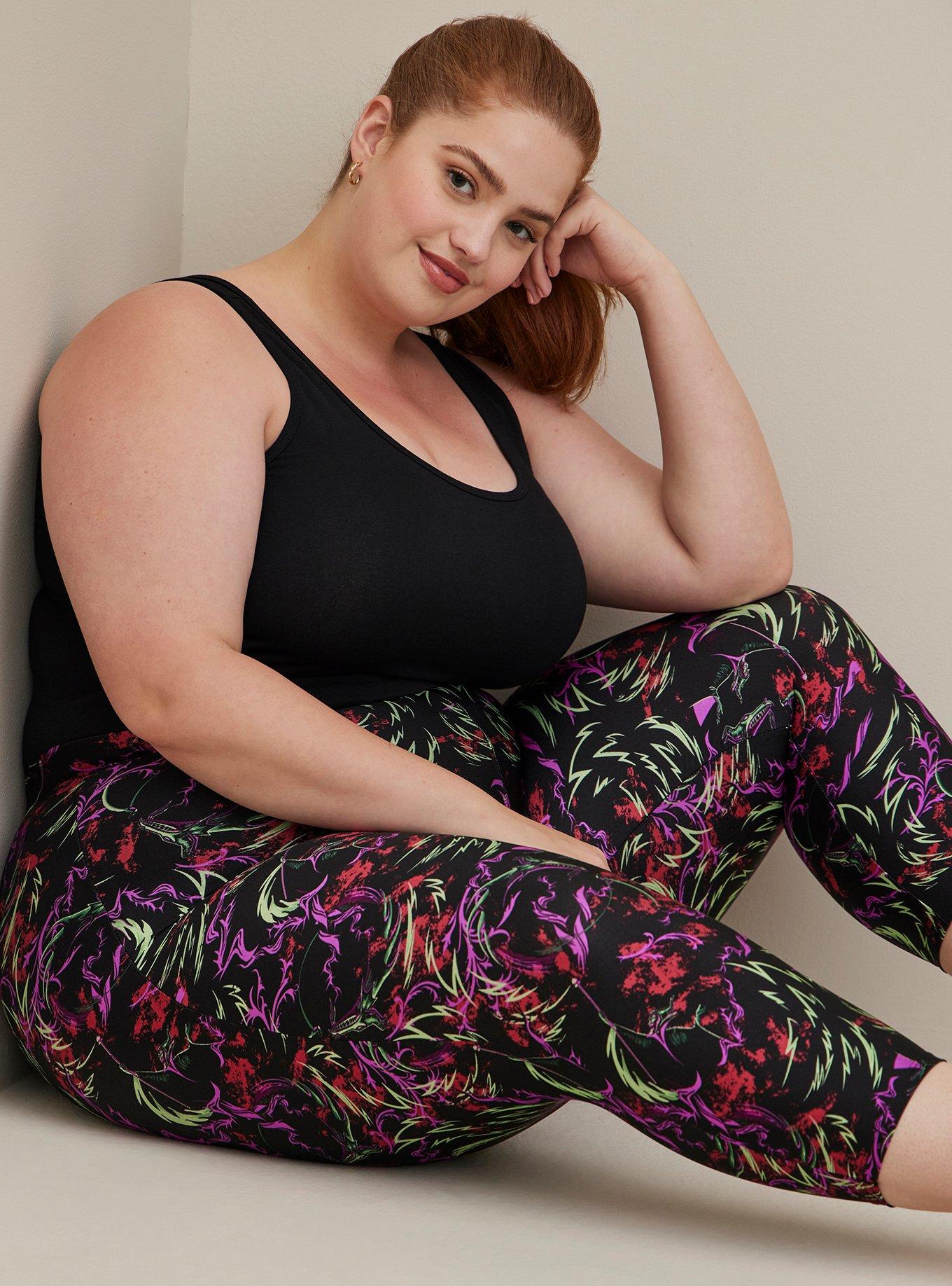 Mistress of Evil  Maleficent Inspired Leggings, Yoga Pants & Capris