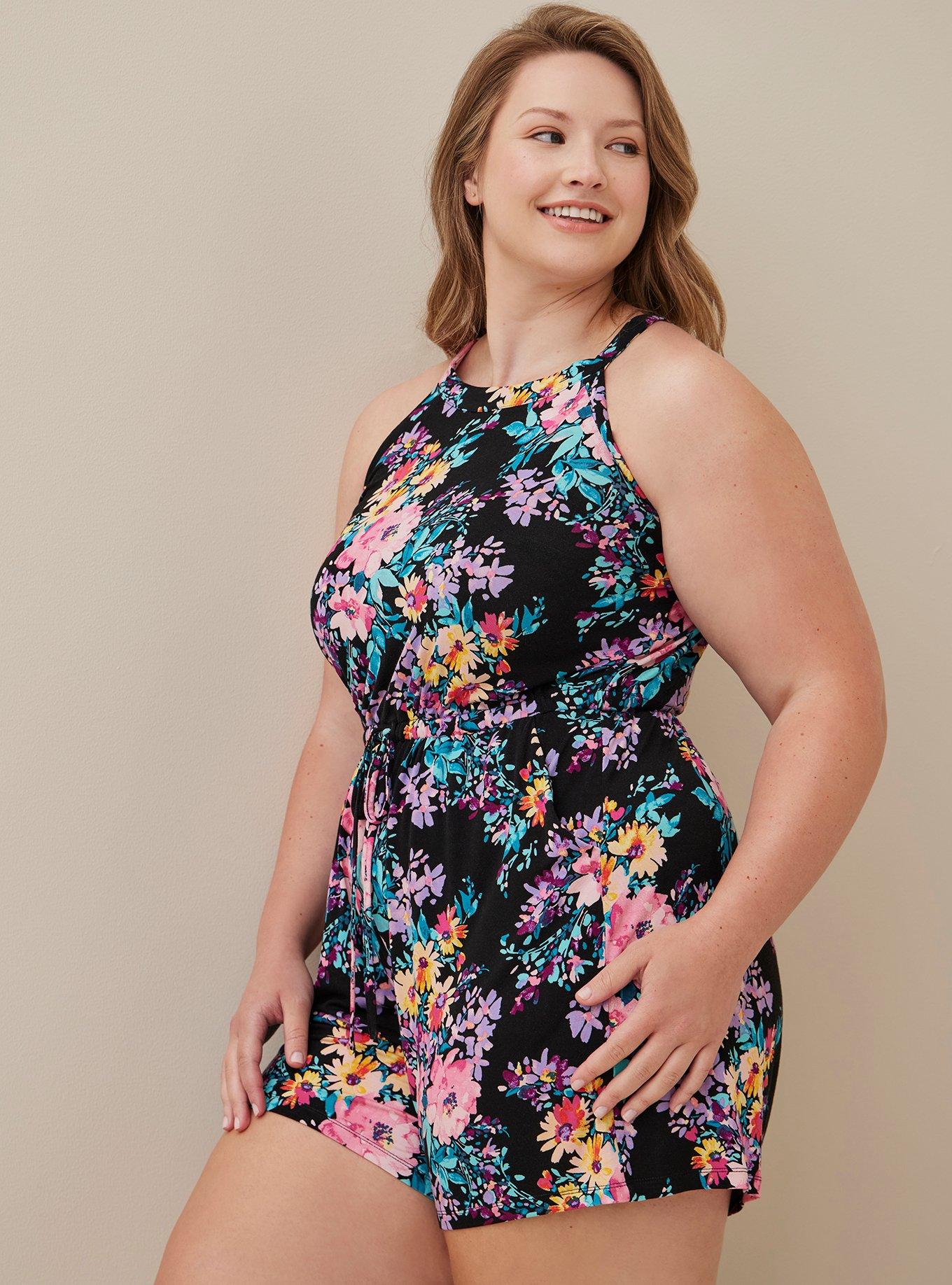 Plus Size - Super Soft Romper - Torrid